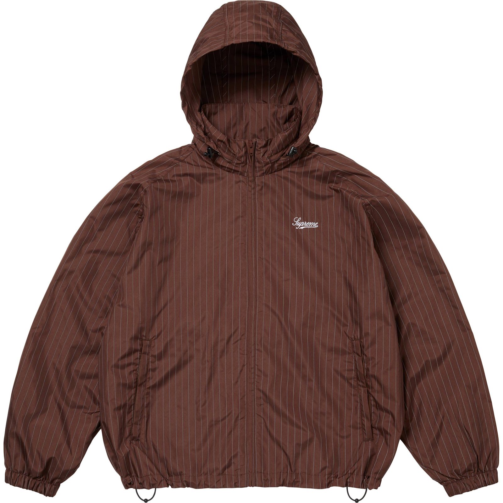 Reflective Pinstripe Track Jacket