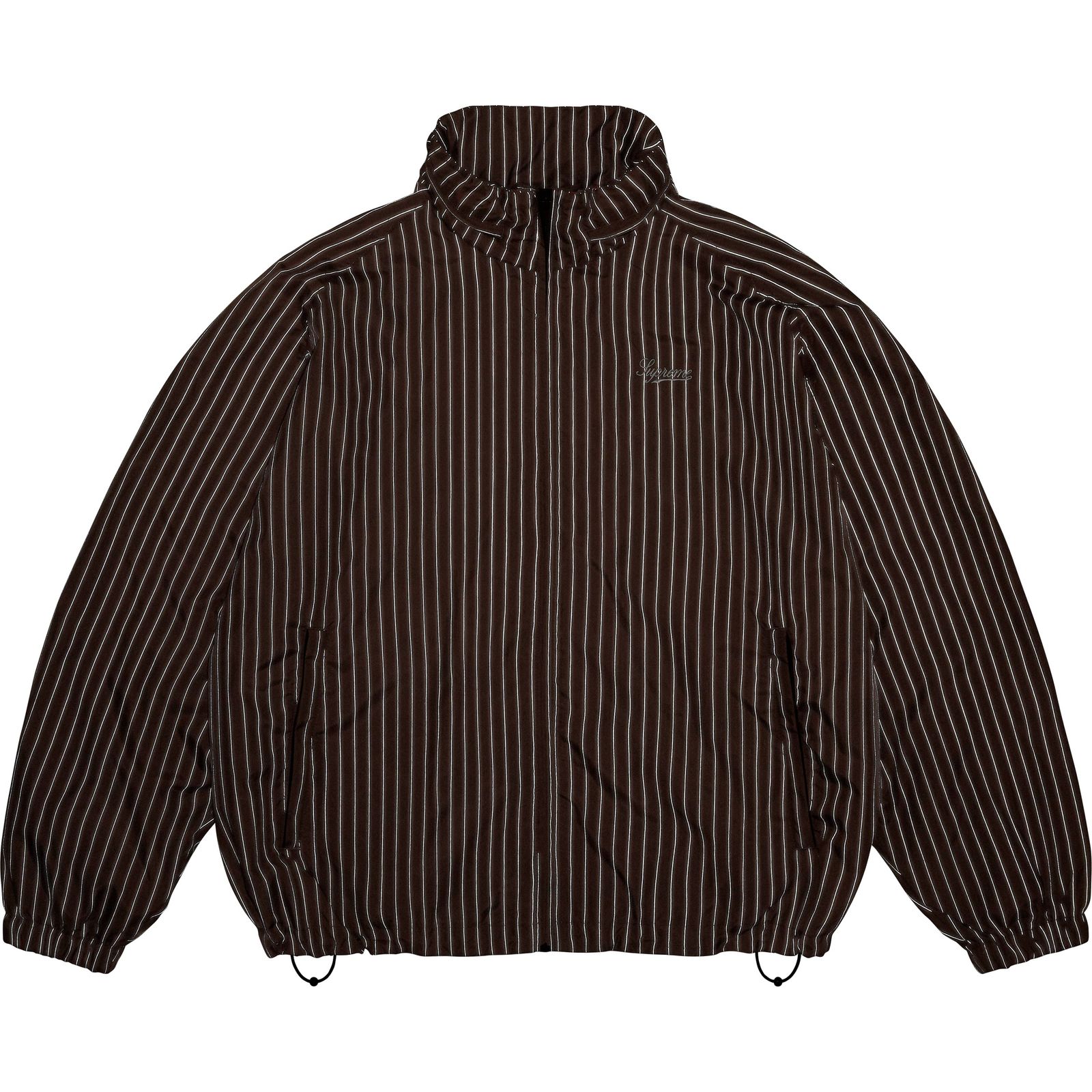Reflective Pinstripe Track Jacket