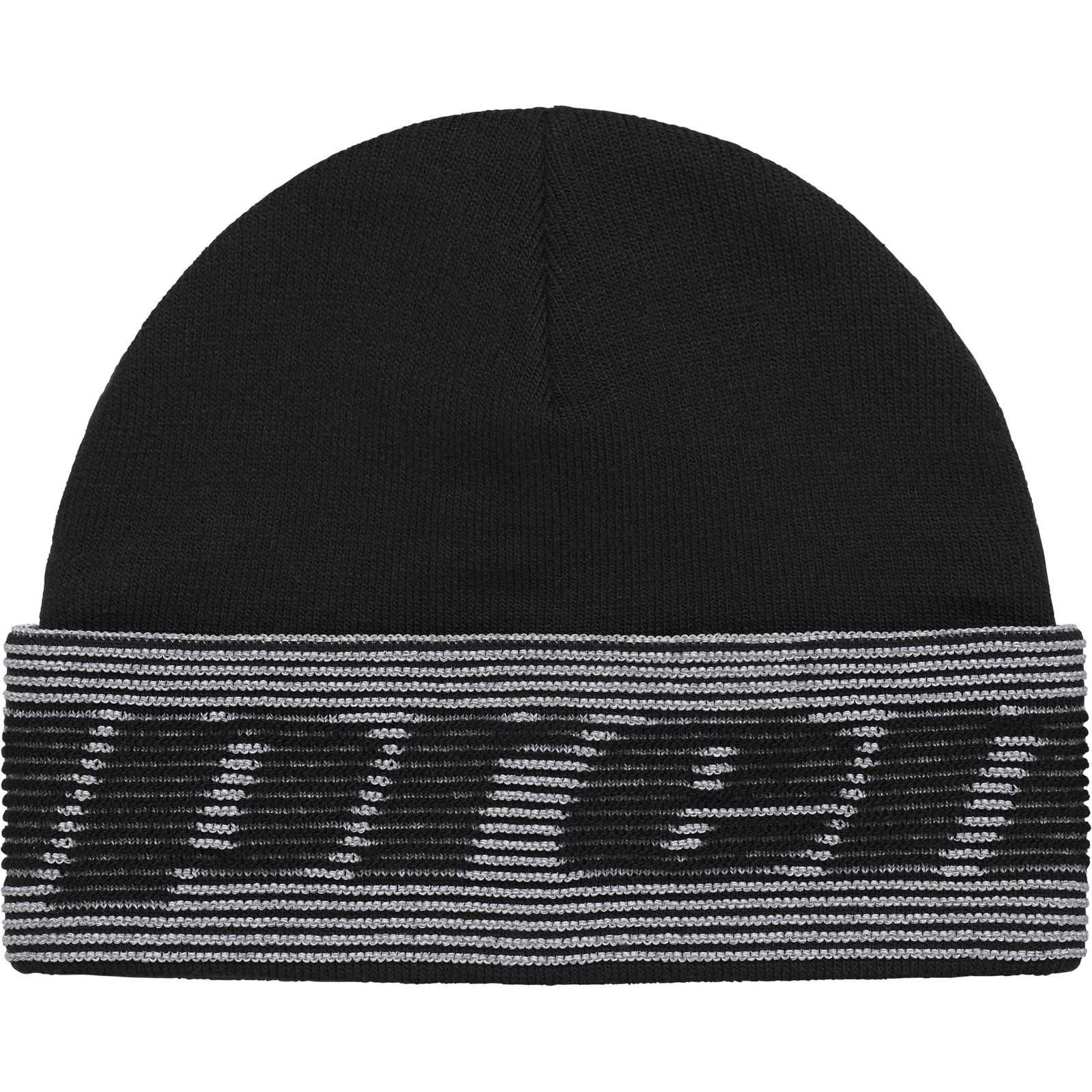 Reflective Jacquard Beanie