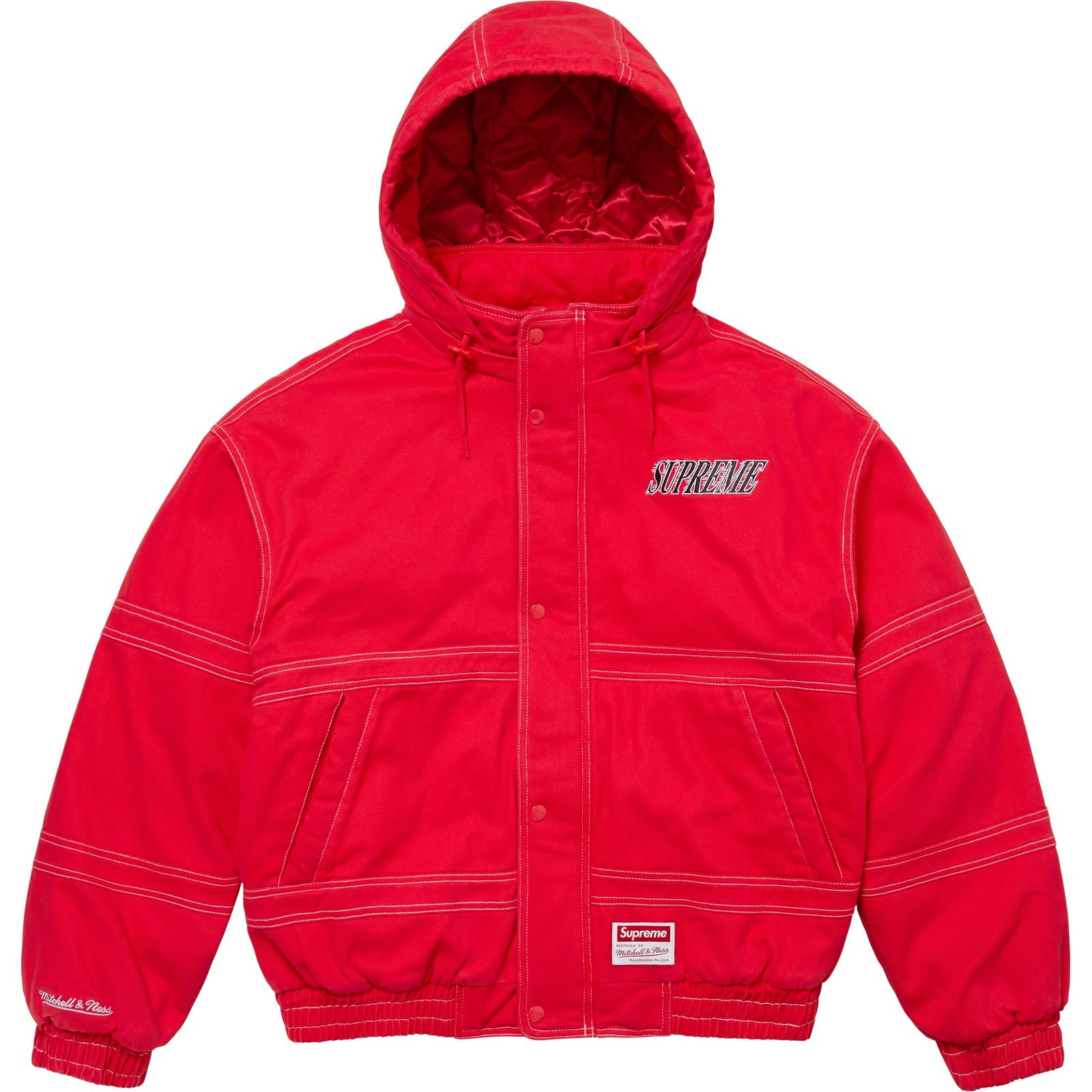 Supreme®/Mitchell & Ness® Twill Stadium Jacket