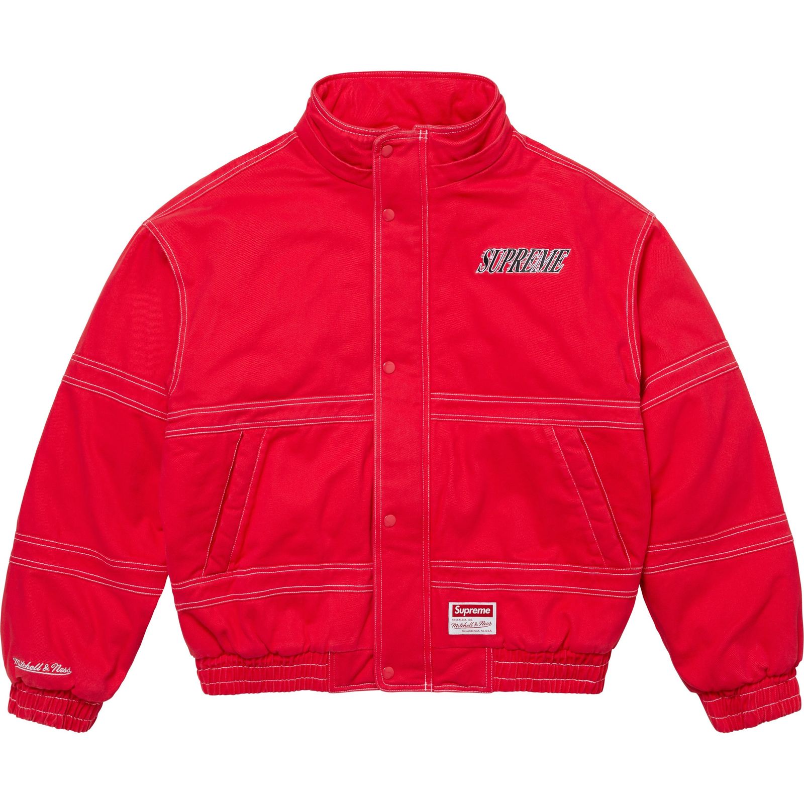 Supreme®/Mitchell & Ness® Twill Stadium Jacket