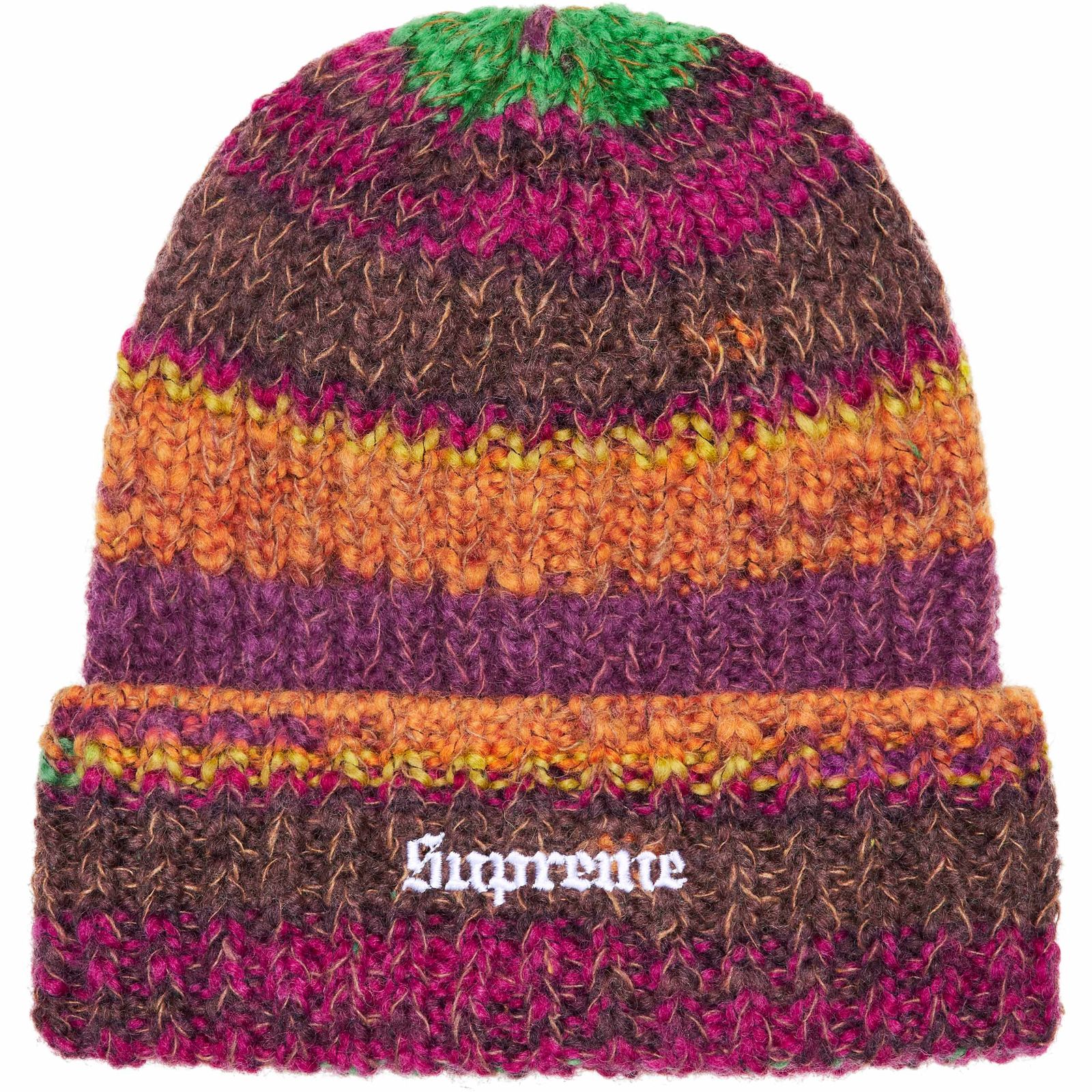 Space Dye Stripe Beanie
