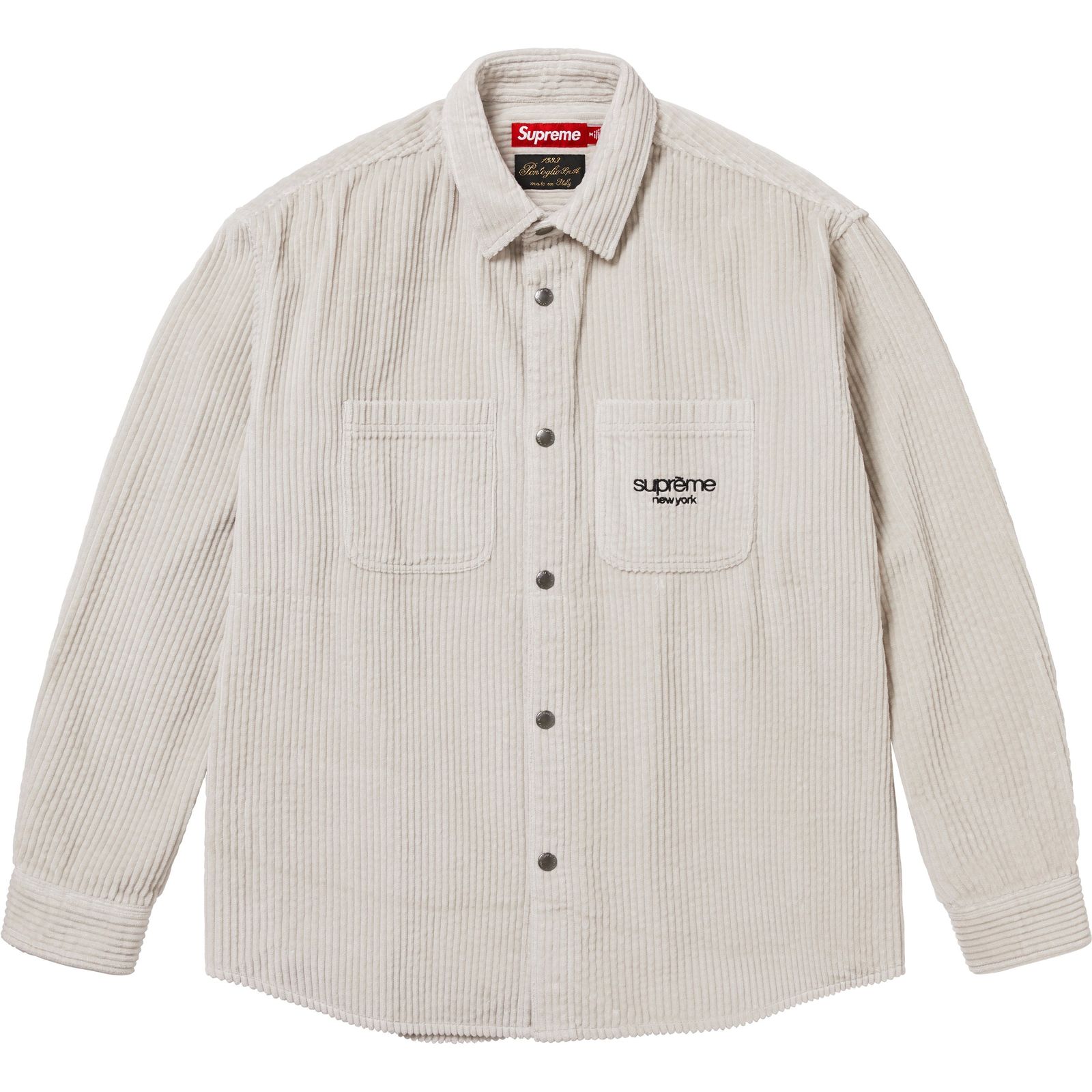Wide Wale Corduroy Snap Shirt