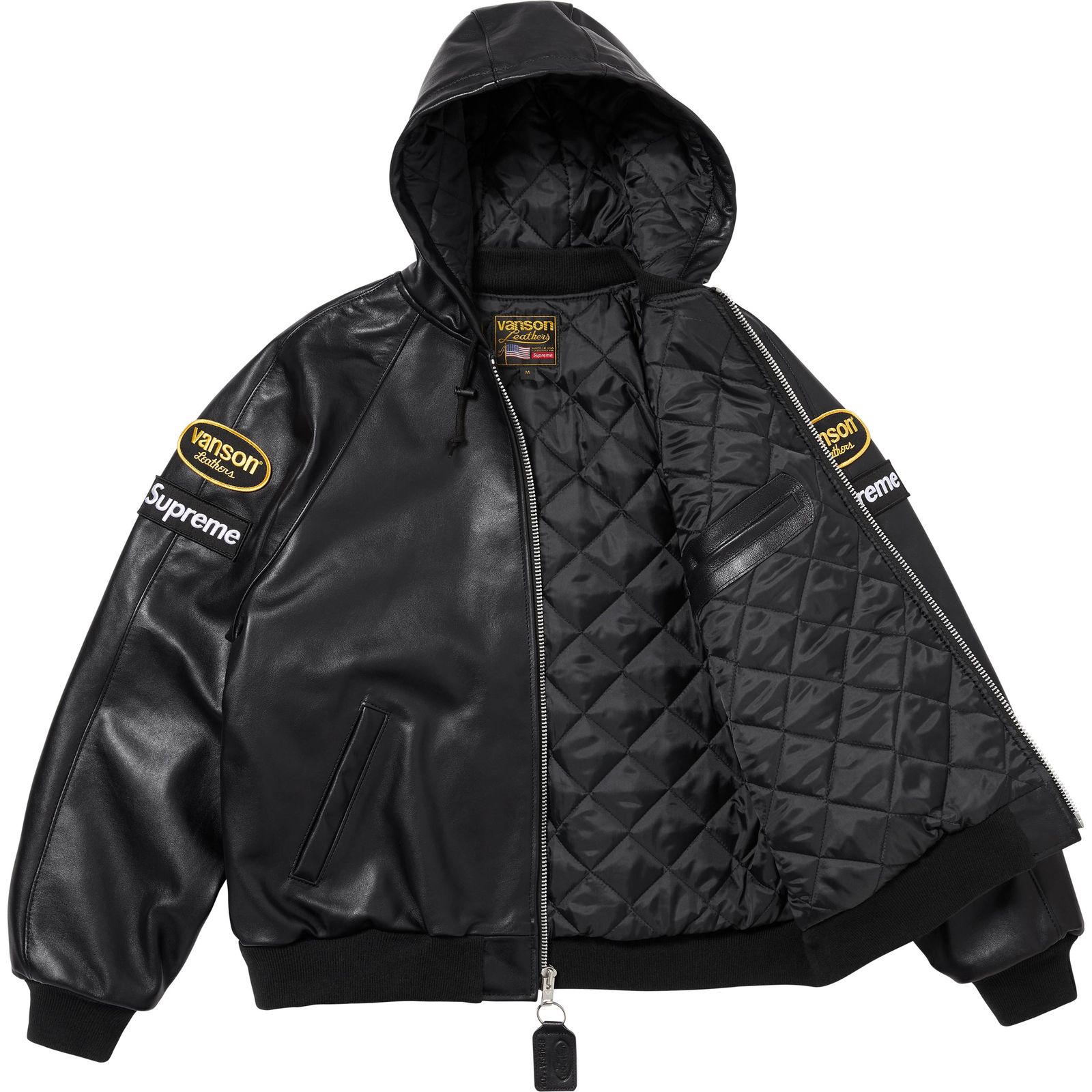 Supreme®/Vanson Leathers® Hooded Work Jacket