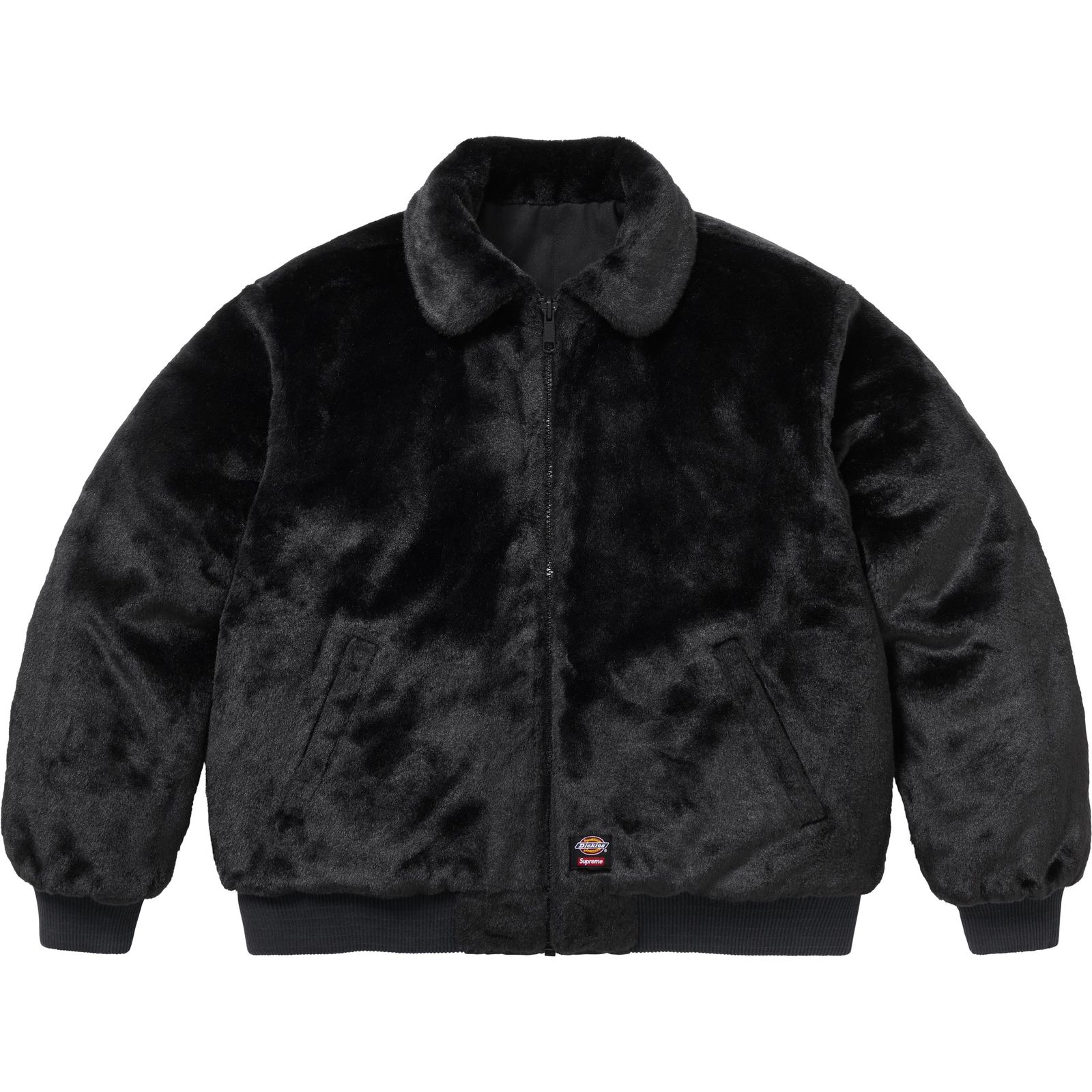 Supreme®/Dickies® Reversible Quilted Faux Fur Work Jacket