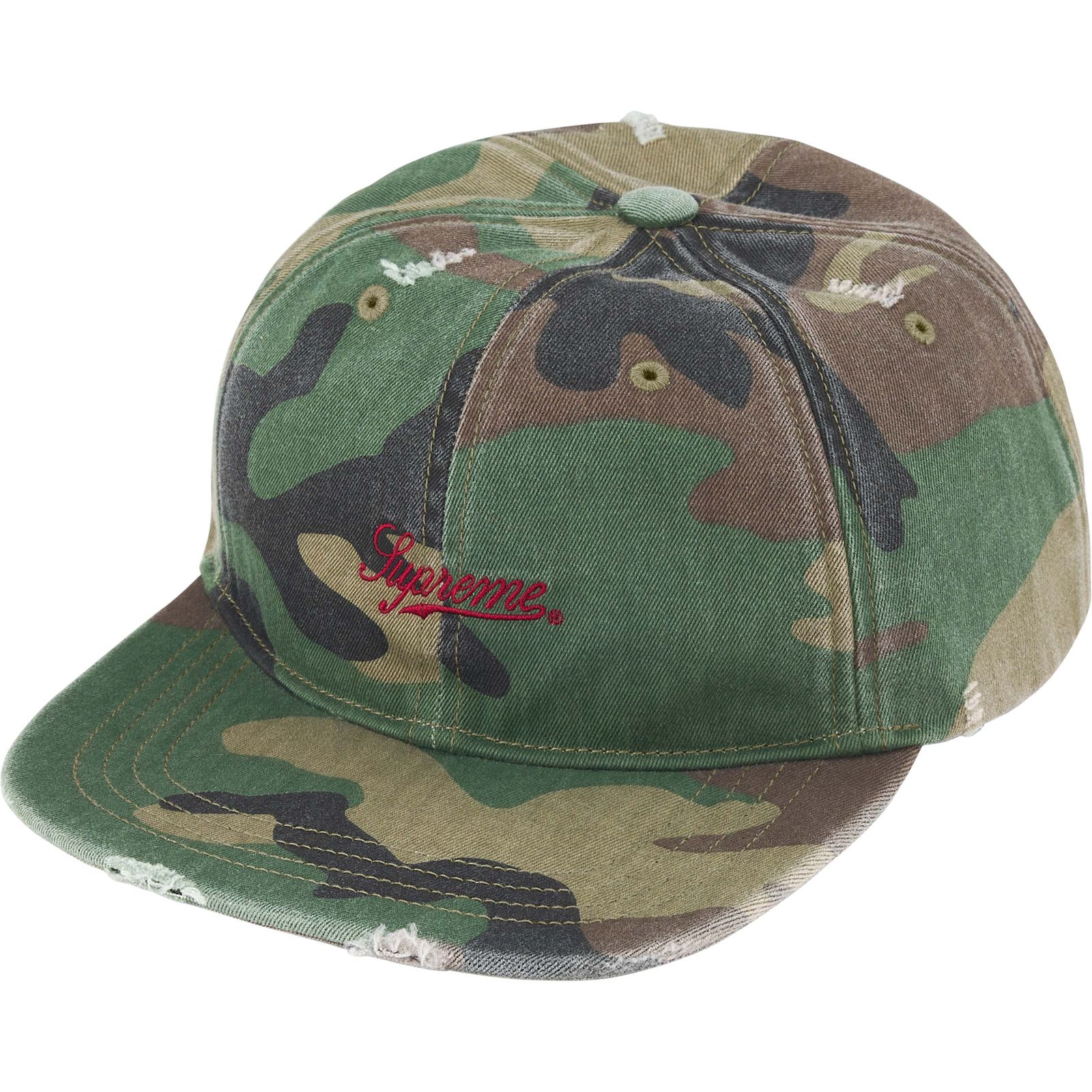 Distressed Script 6-Panel