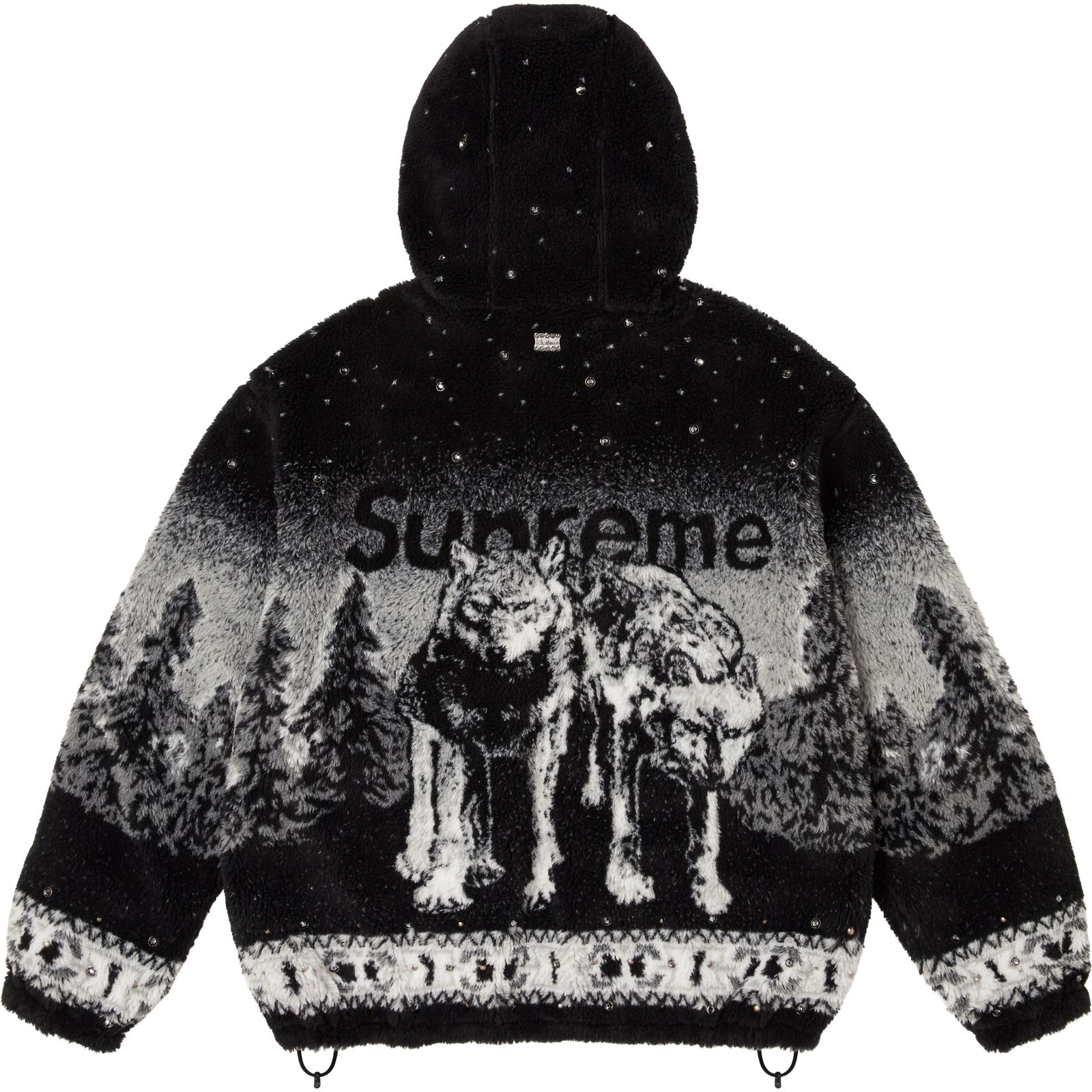 Supreme®/b.b. Simon Reversible Hooded Fleece Jacket