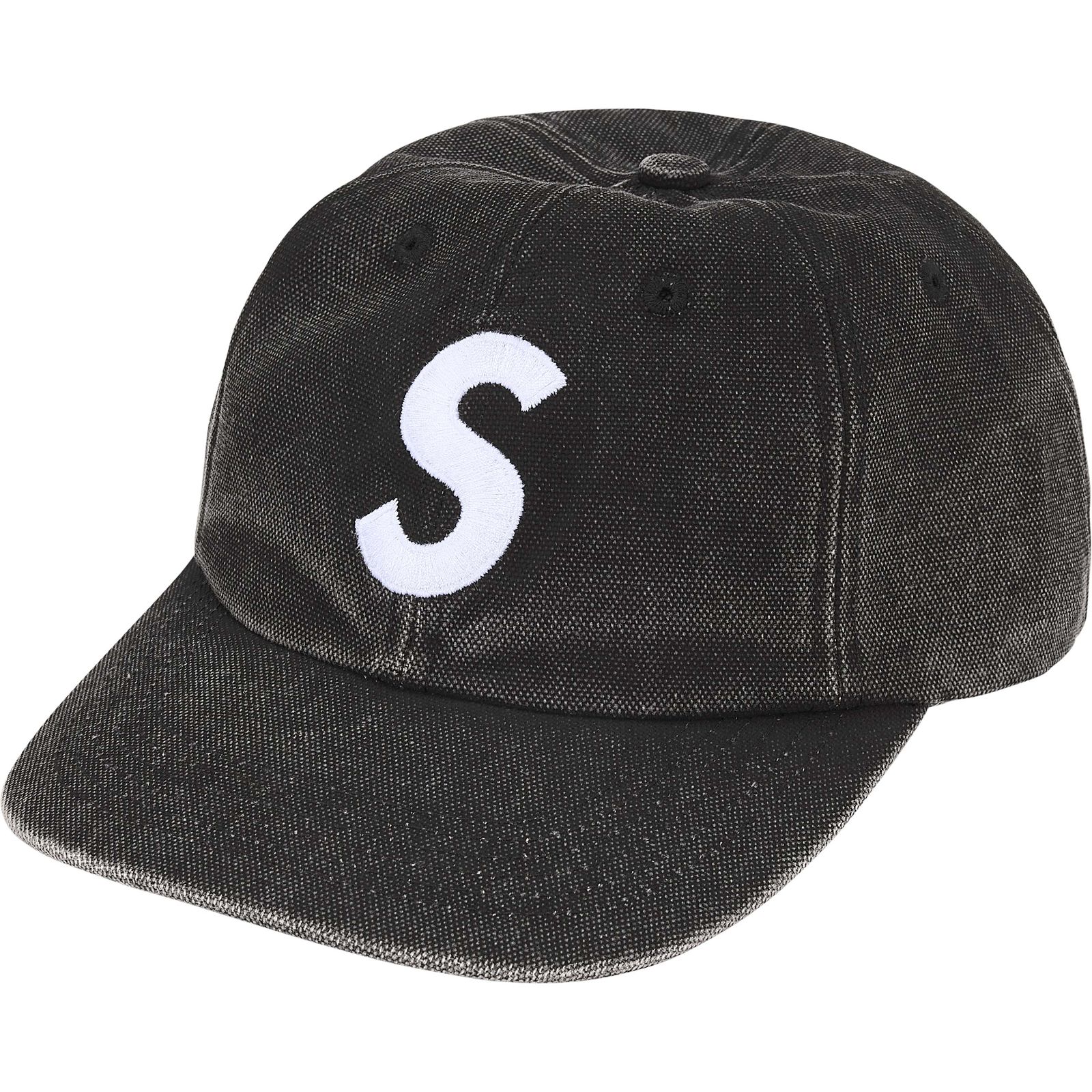 Pigment Coated Canvas S Logo 6-Panel