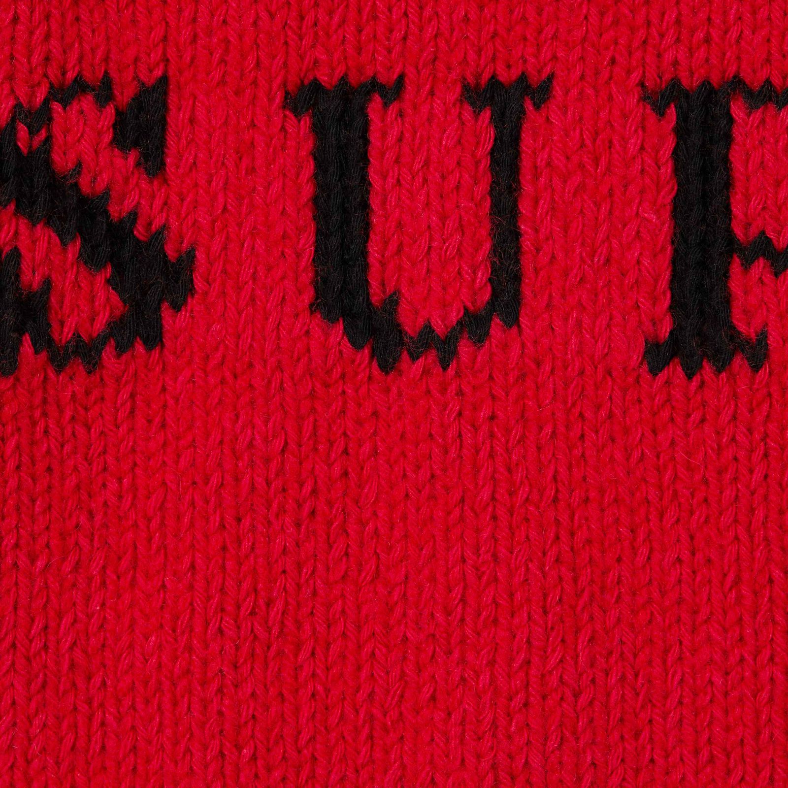 Contrast Logo Sweater