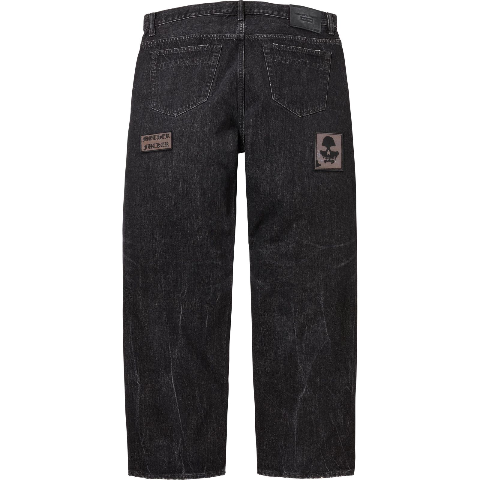 Supreme®/Number (N)ine® Patches Loose Fit Selvedge Jean