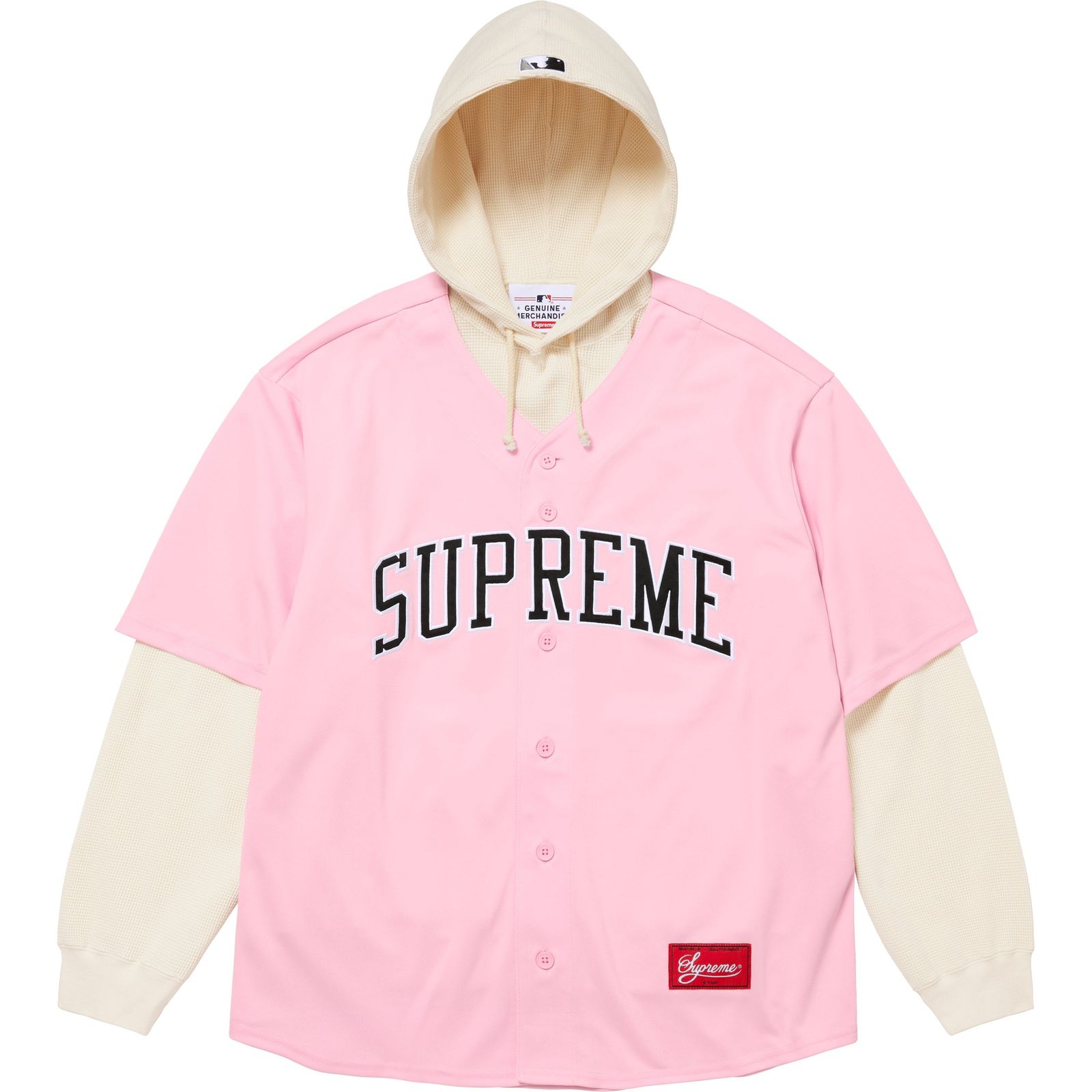 Supreme®/Chicago White Sox™ Hooded Baseball Jersey