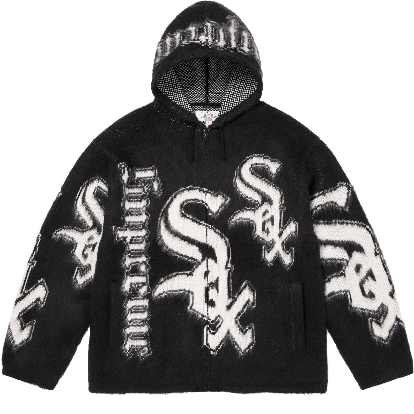 Supreme®/Chicago White Sox™ Zip Up Hooded Sweater