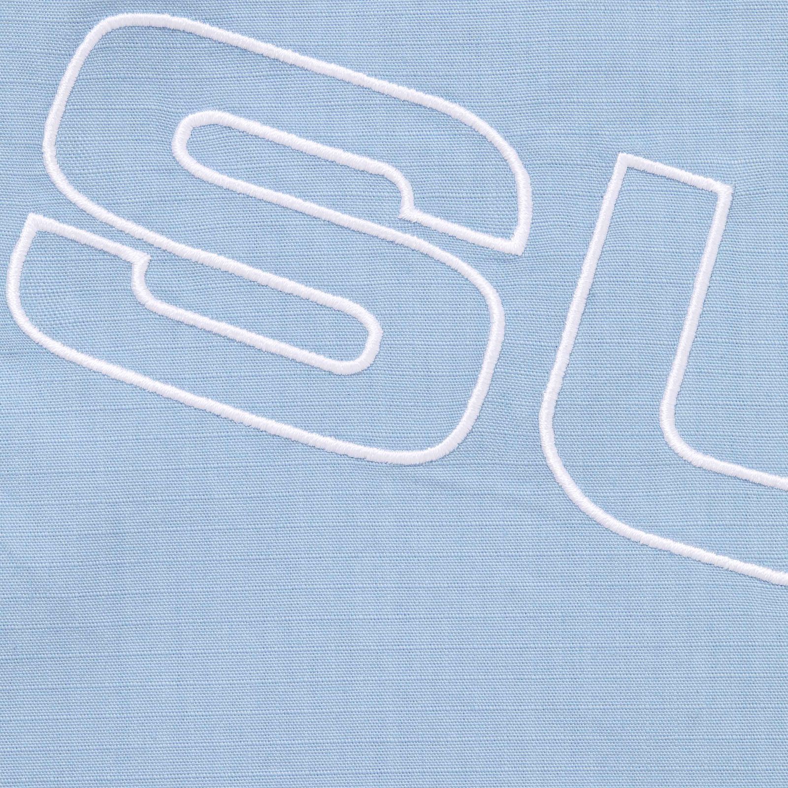 Spellout Embroidered Ripstop Track Jacket