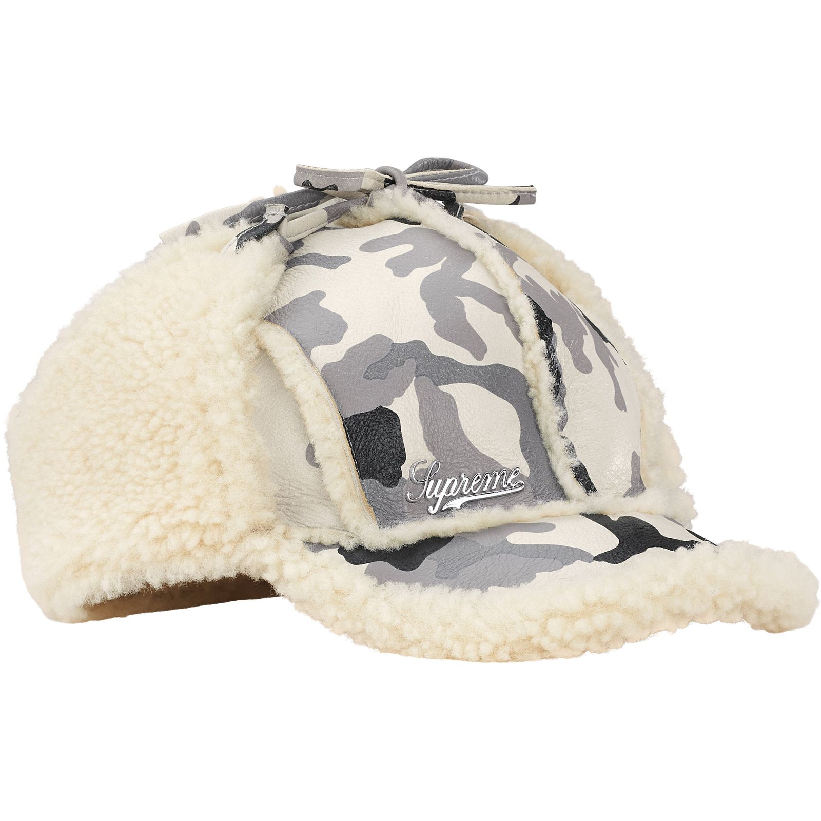 Shearling Lined Earflap Cap