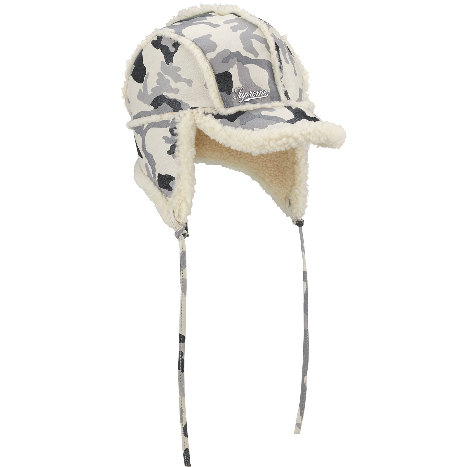 Shearling Lined Earflap Cap