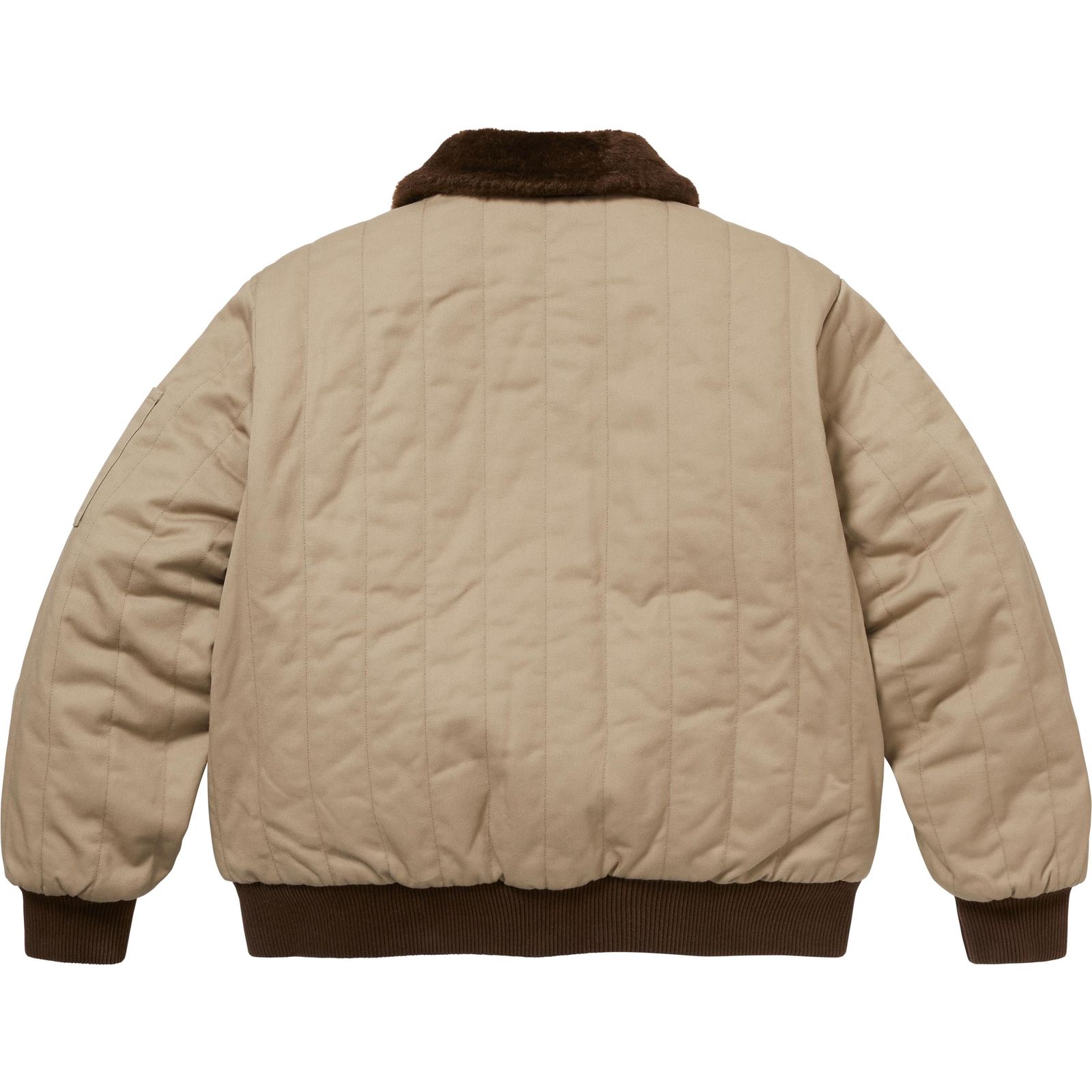 Supreme®/Dickies® Reversible Quilted Faux Fur Work Jacket