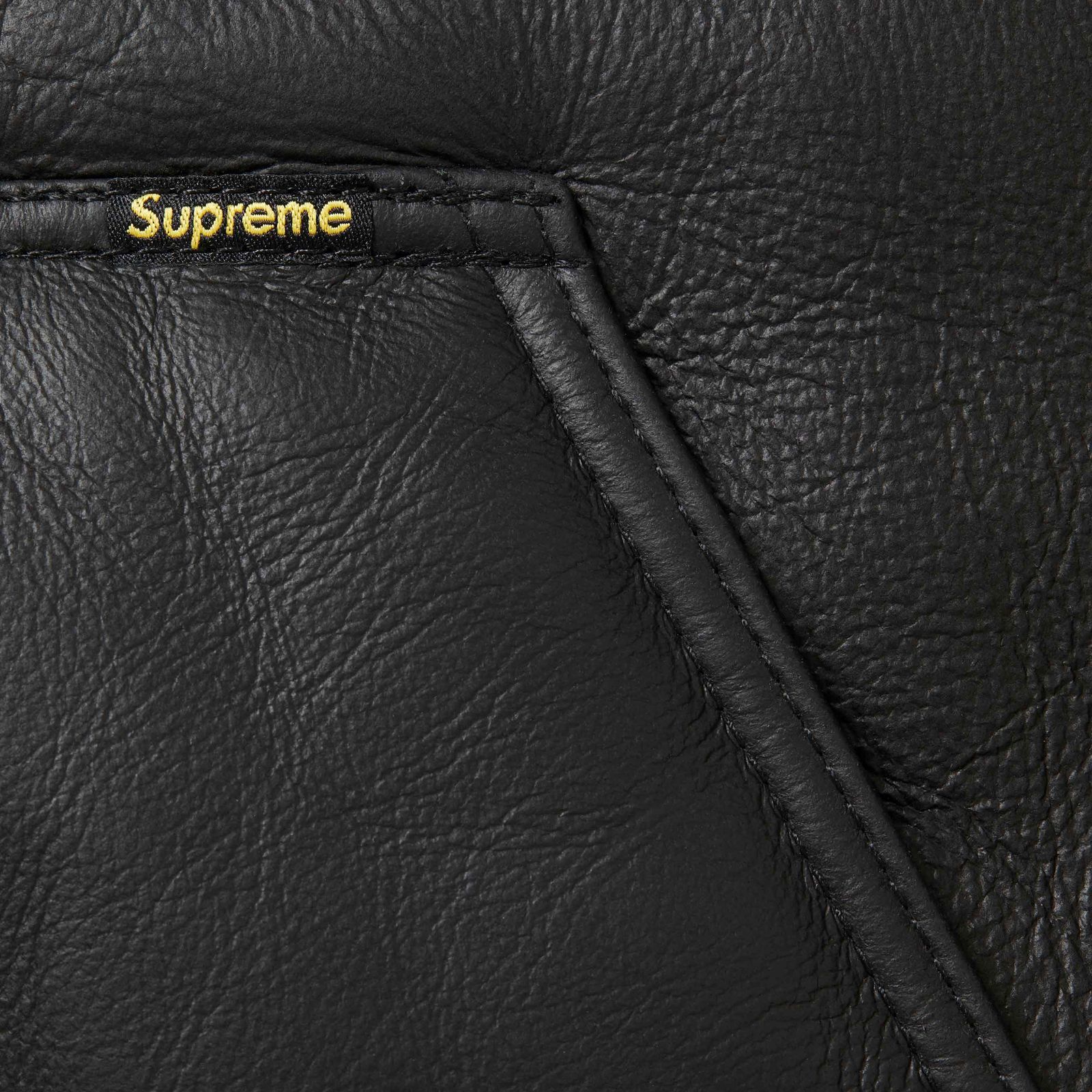 Supreme®/Schott® Shearling Hooded Work Jacket