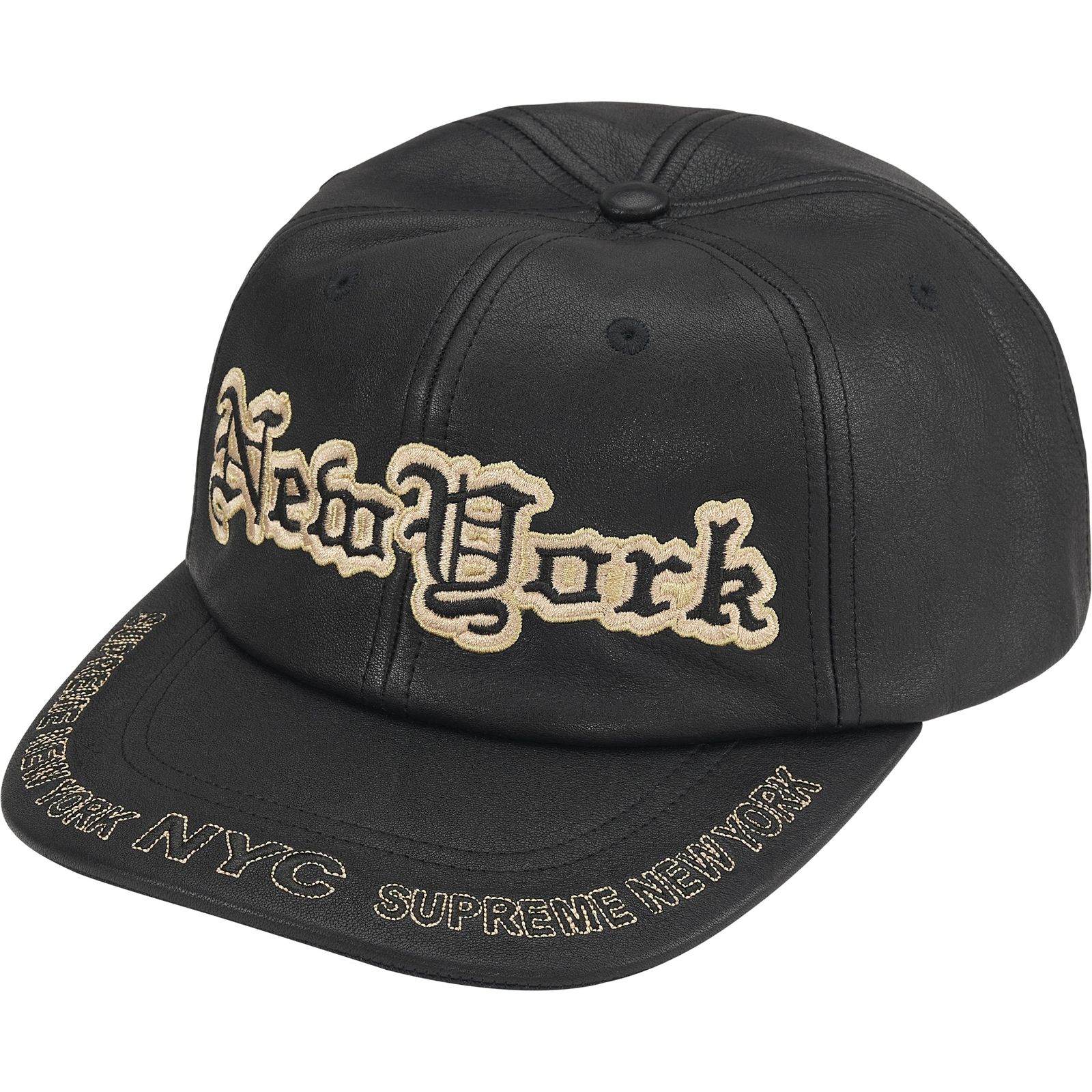 New York Leather 6-Panel