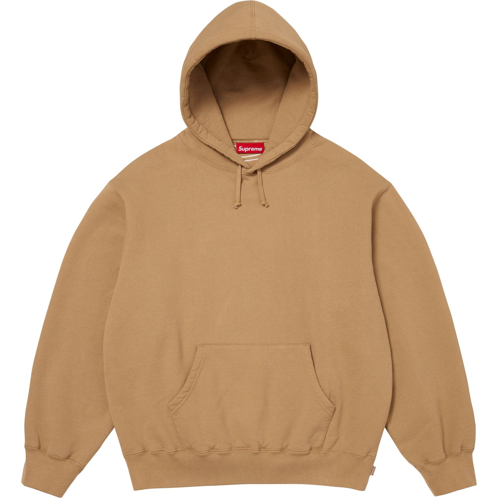 Satin Appliqué Hooded Sweatshirt