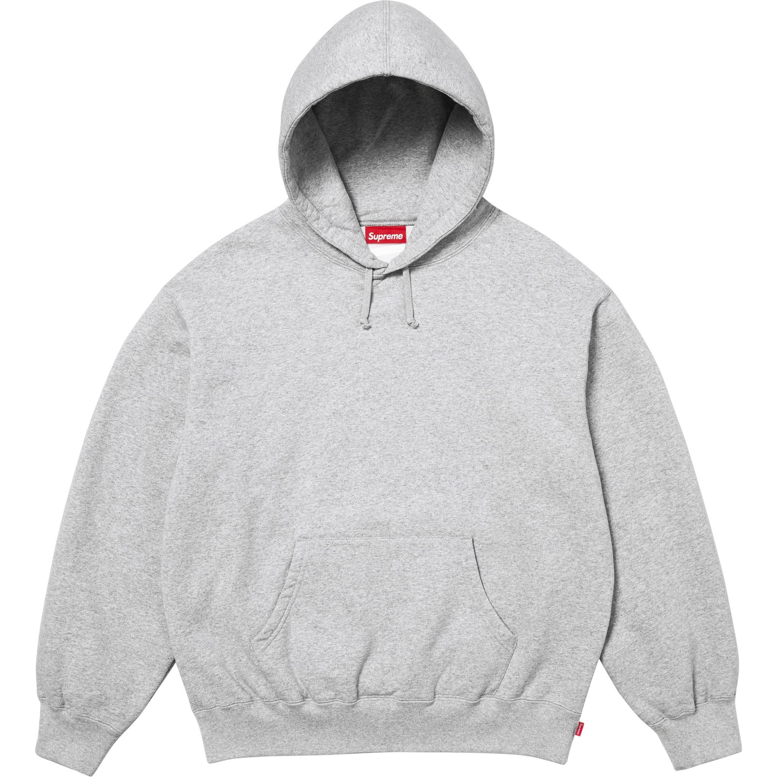 Satin Appliqué Hooded Sweatshirt