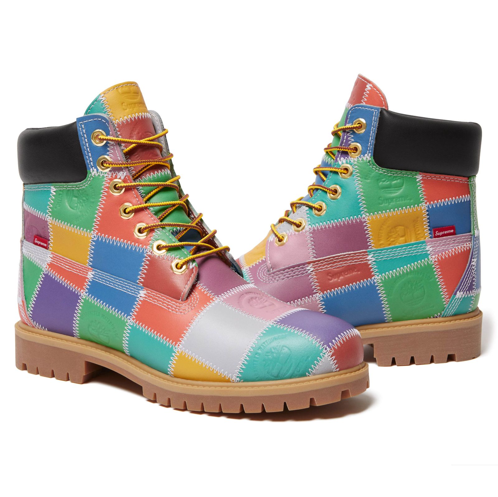 Supreme®/Timberland® Patchwork 6" Premium Waterproof Boot