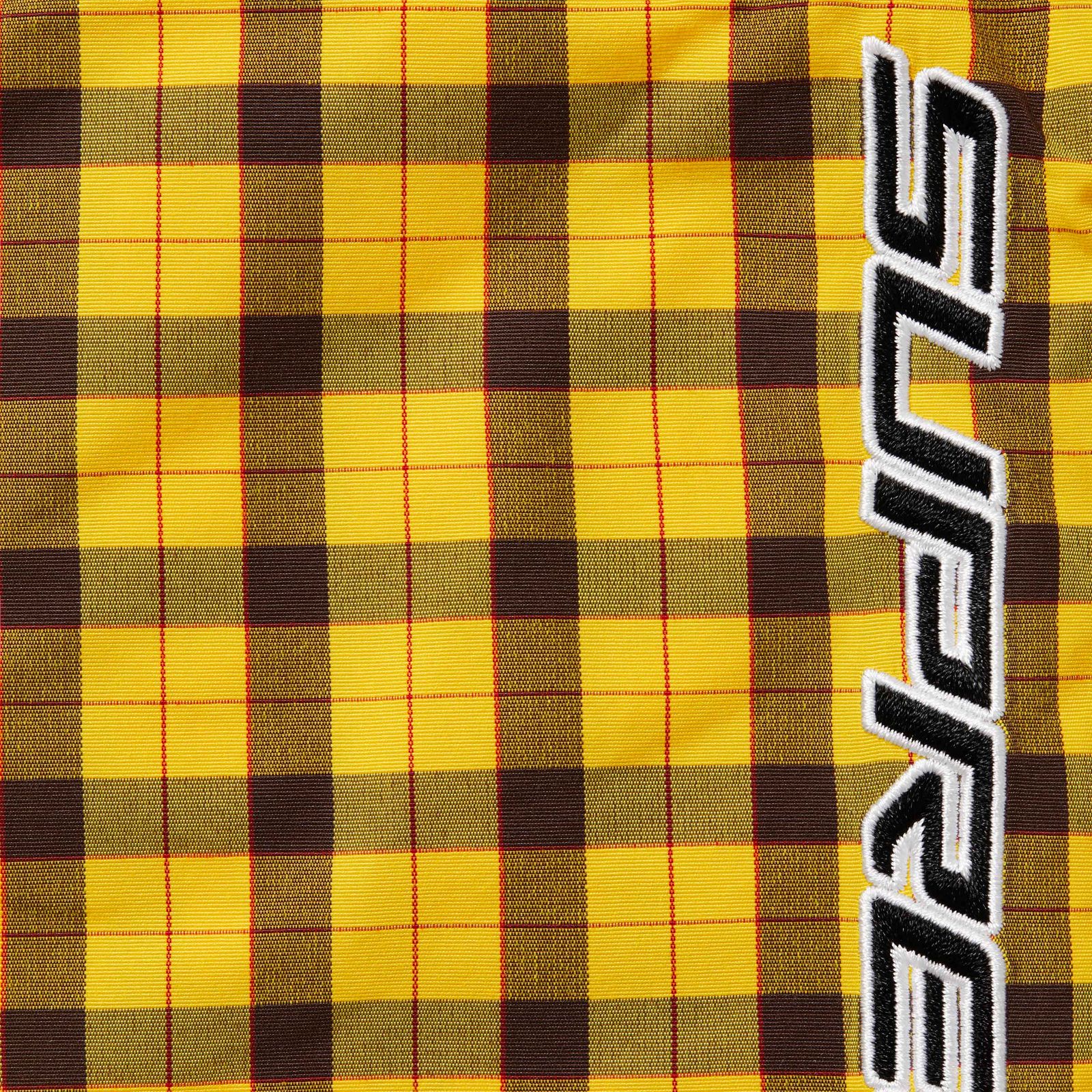 Plaid Warm Up Pant