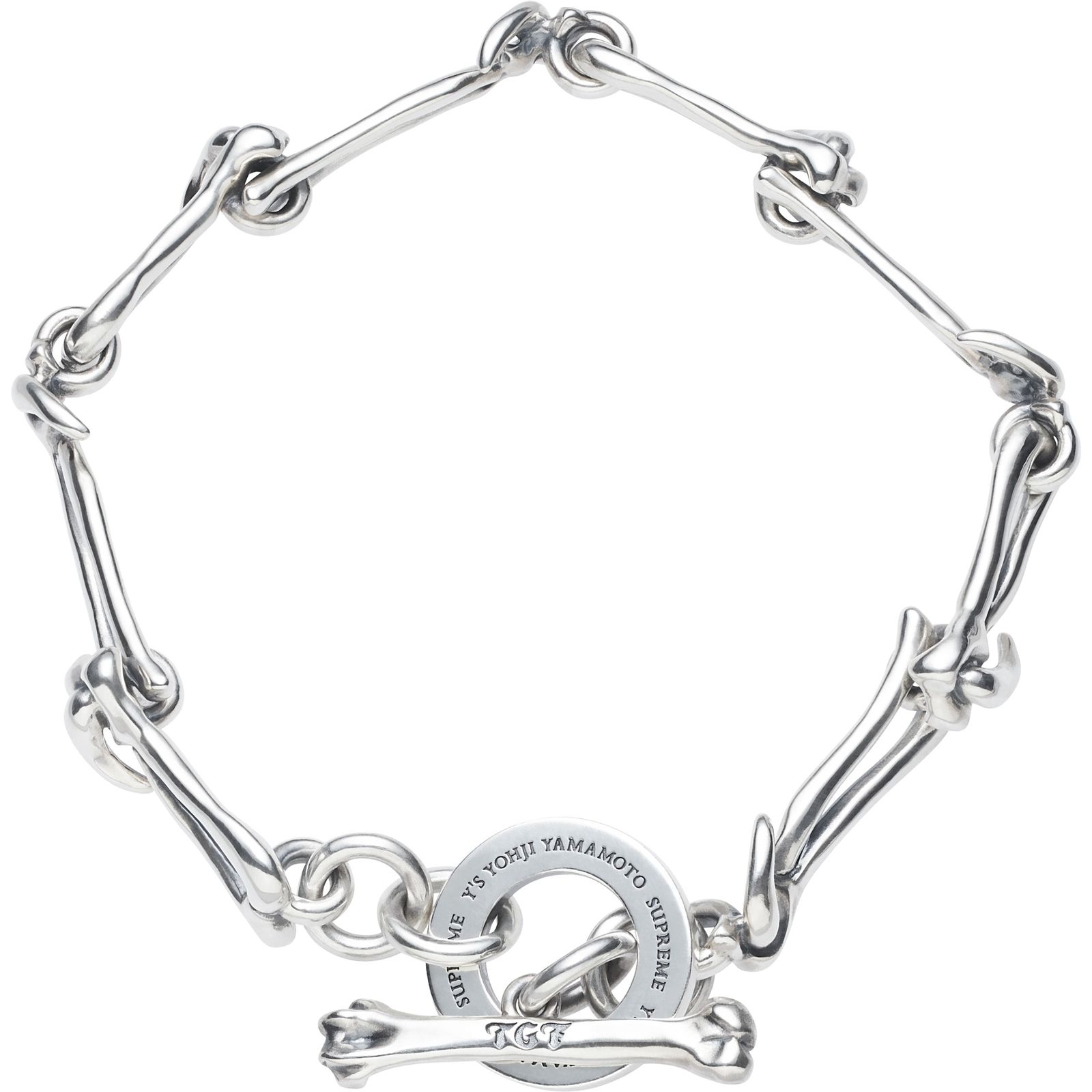 Supreme®/Y’s Silver Bracelet