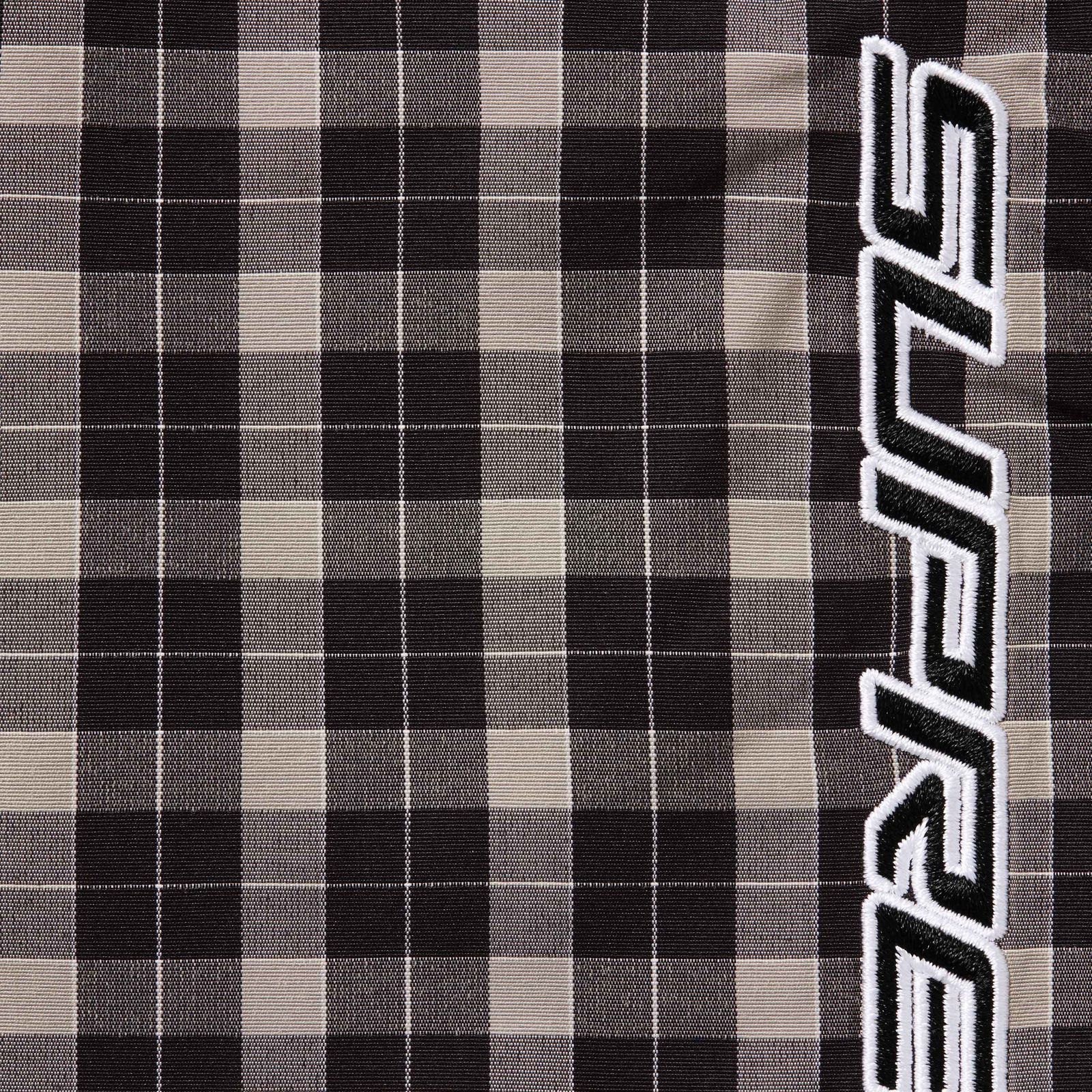 Plaid Warm Up Pant
