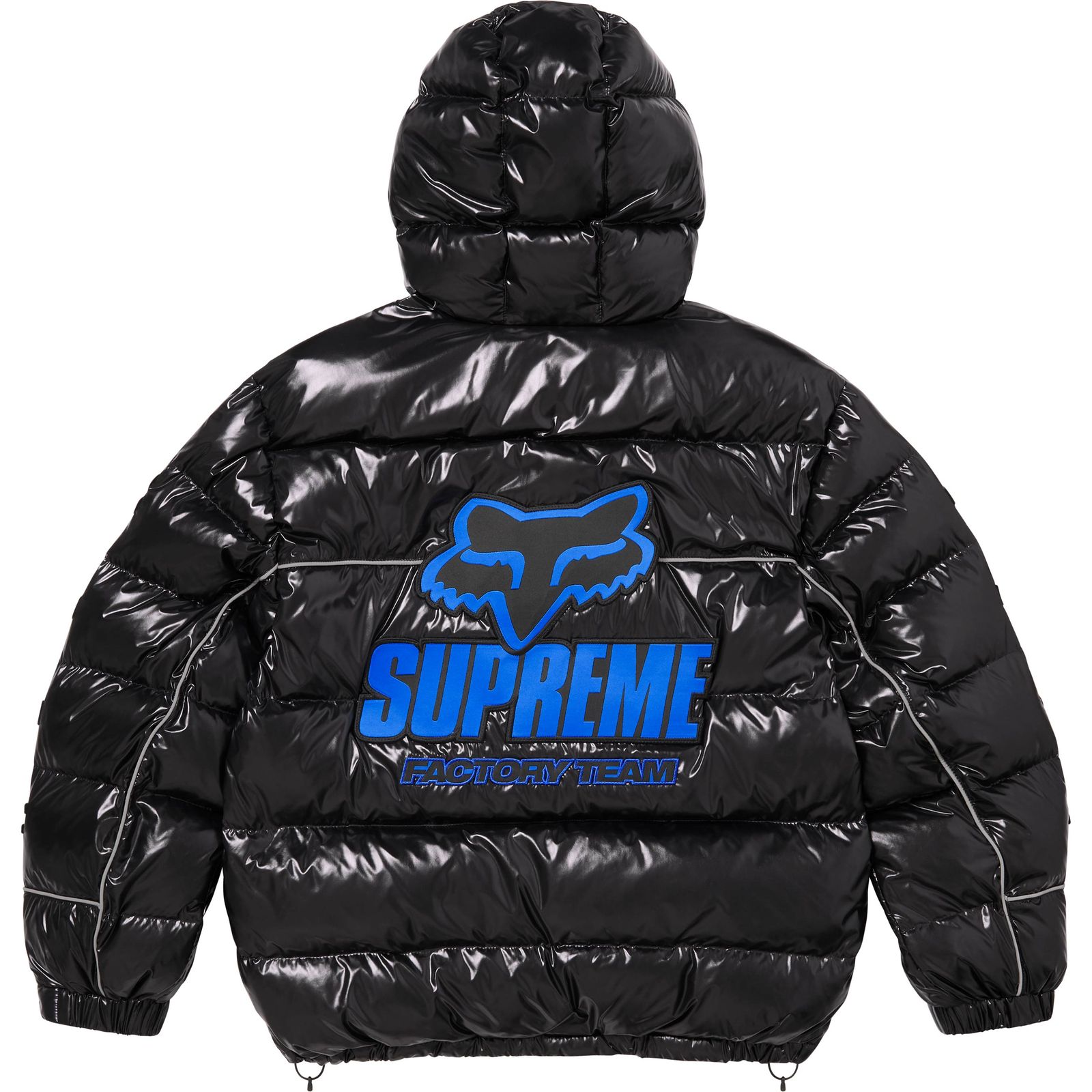 Supreme®/Fox Racing® Shiny Down Puffer Jacket