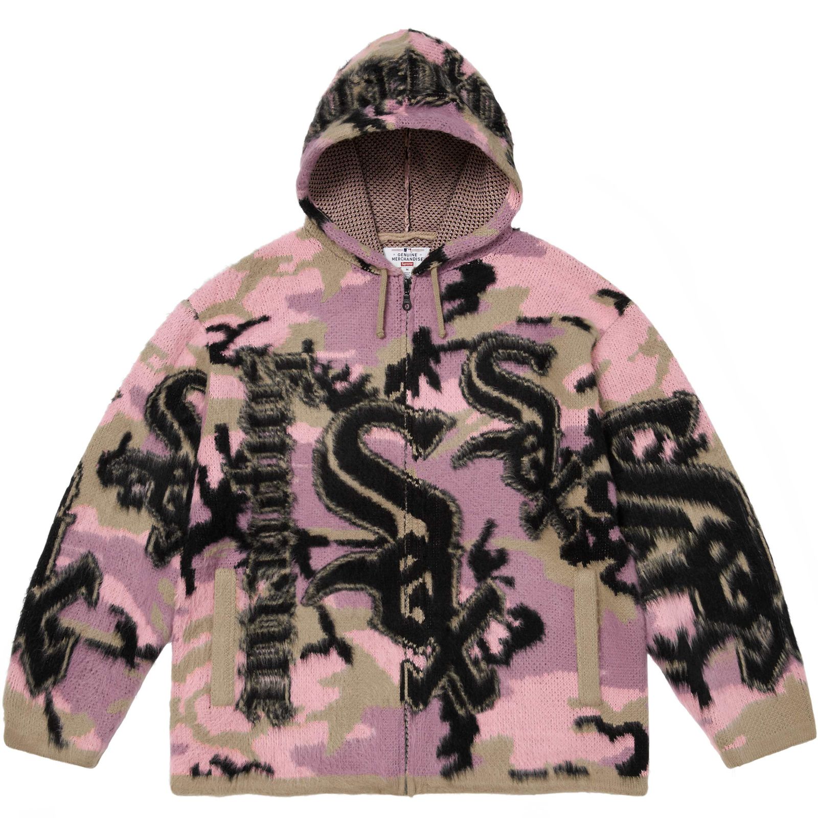 Supreme®/Chicago White Sox™ Zip Up Hooded Sweater