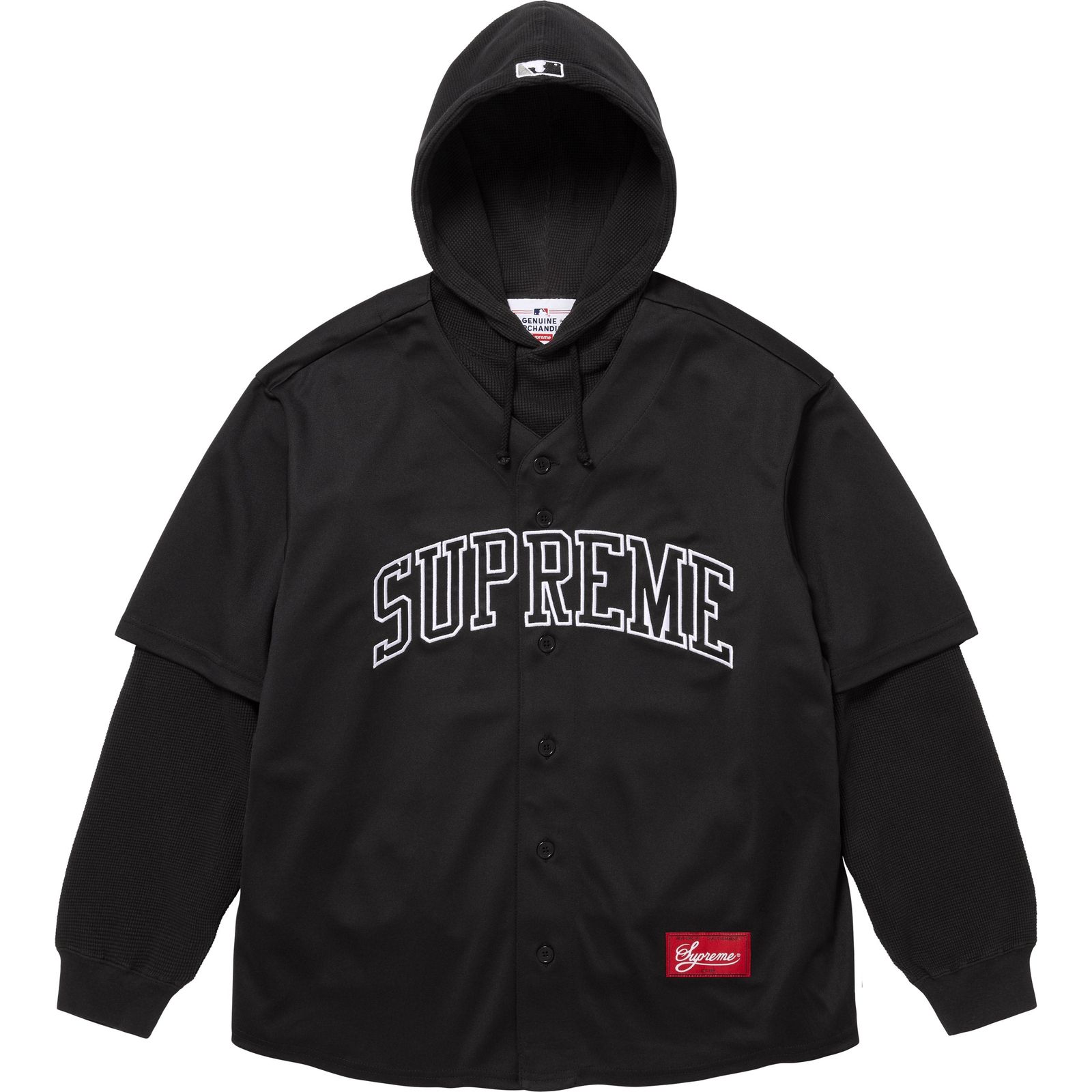 Supreme®/Chicago White Sox™ Hooded Baseball Jersey