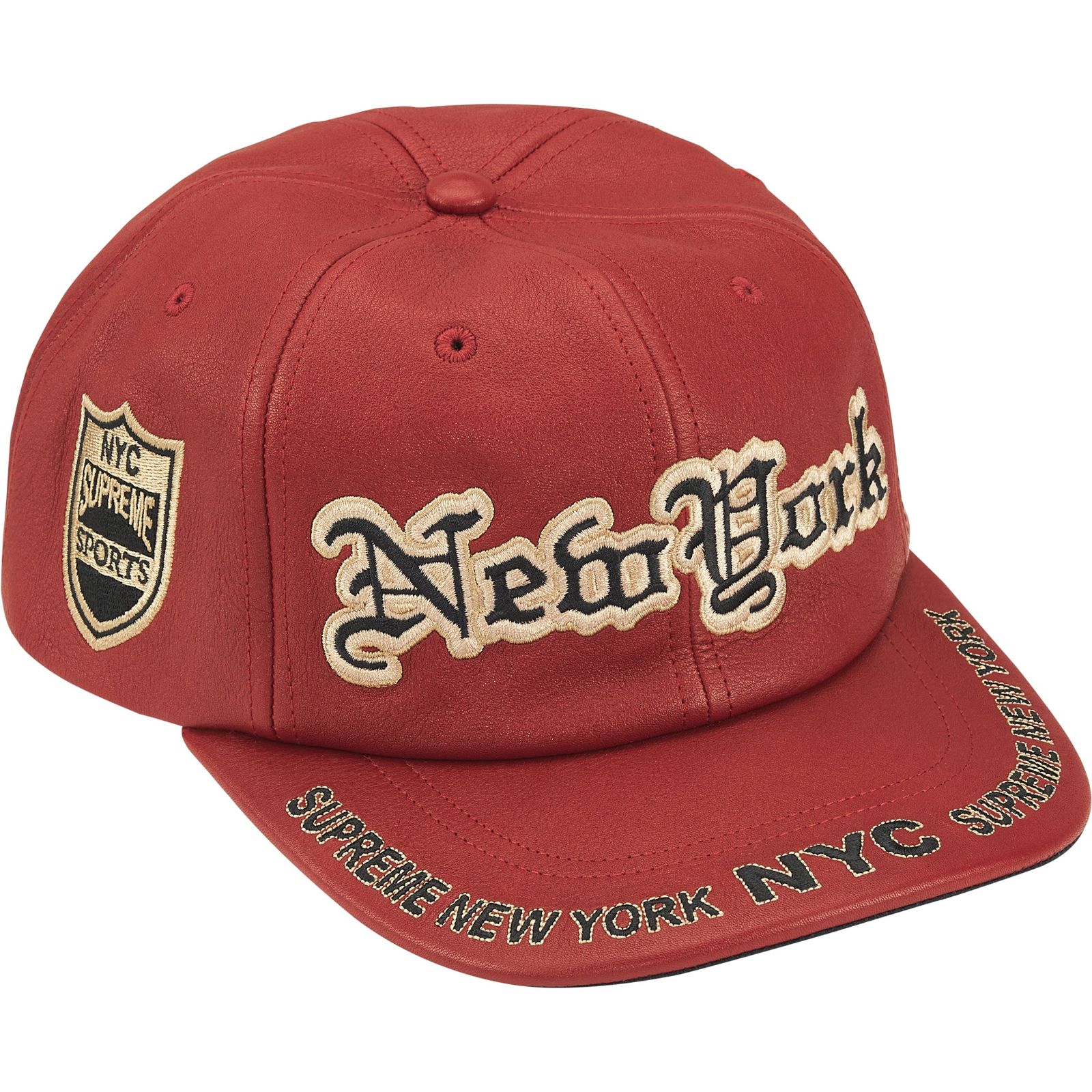 New York Leather 6-Panel