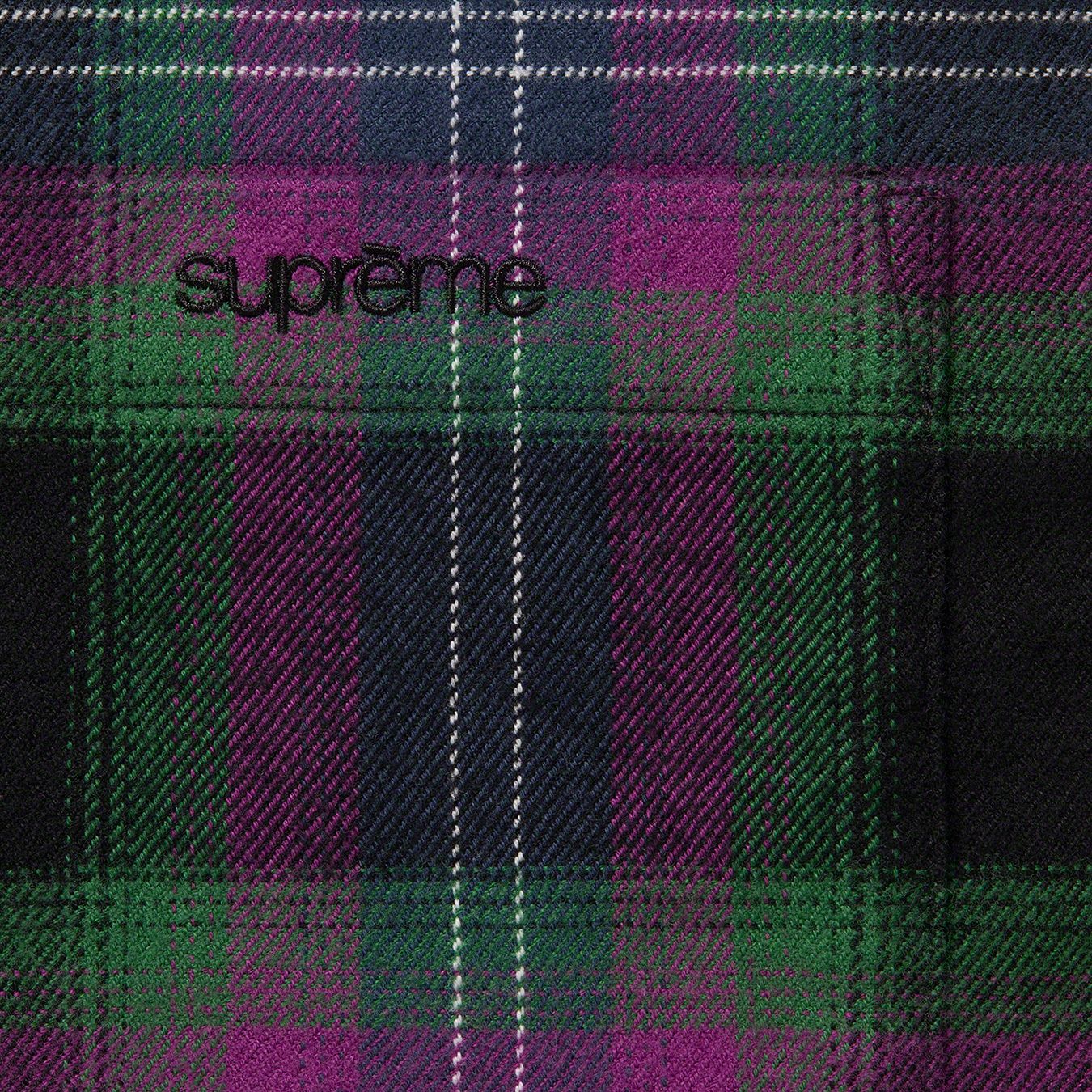Brushed Plaid Flannel Shirt