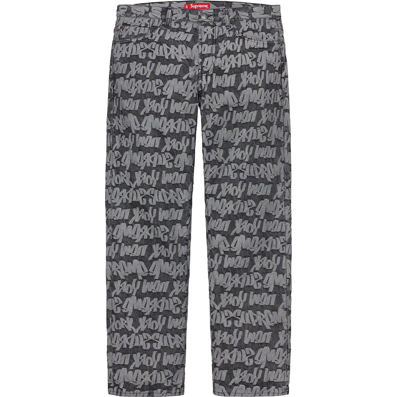 Fat Tip Jacquard Regular Jean