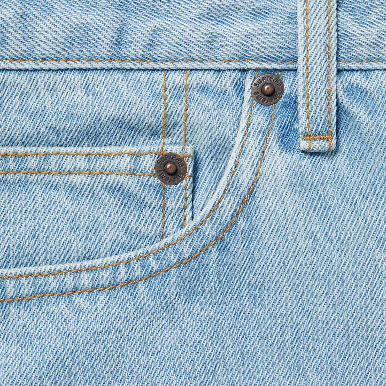 Stone Washed Slim Jean