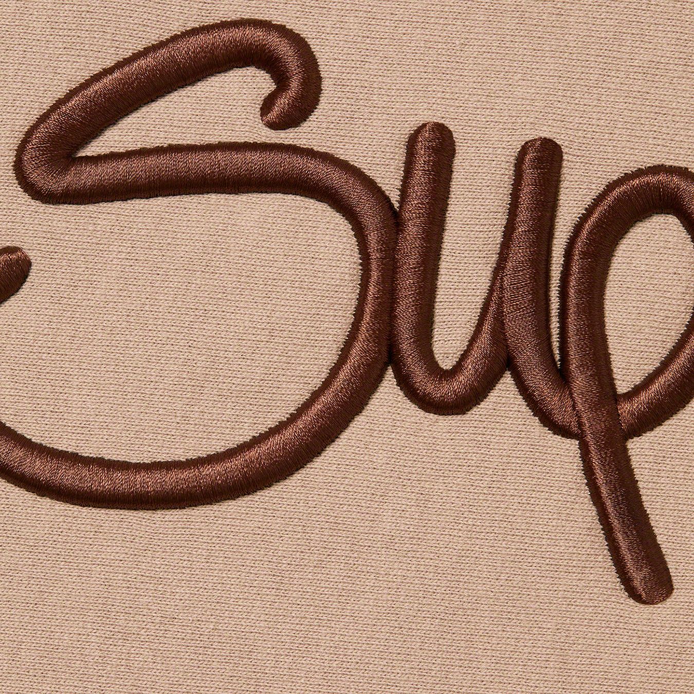 Raised Handstyle Hooded Sweatshirt
