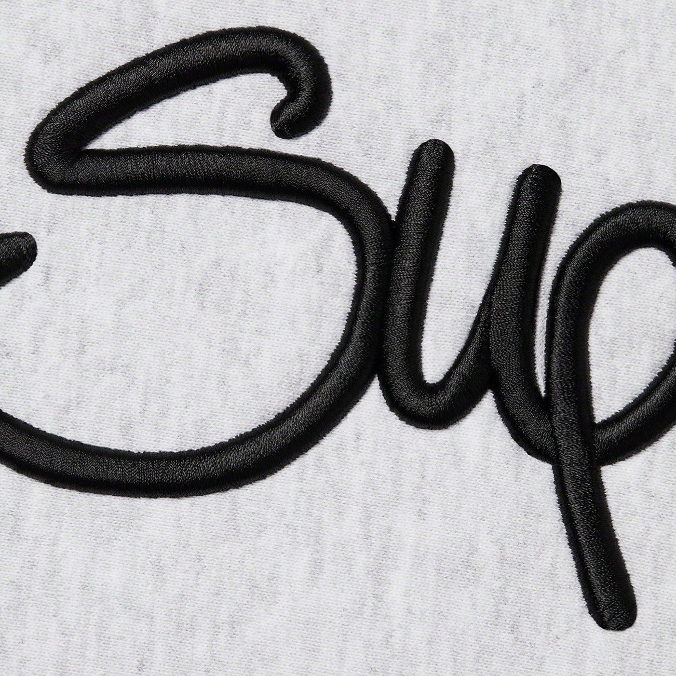 Raised Handstyle Hooded Sweatshirt
