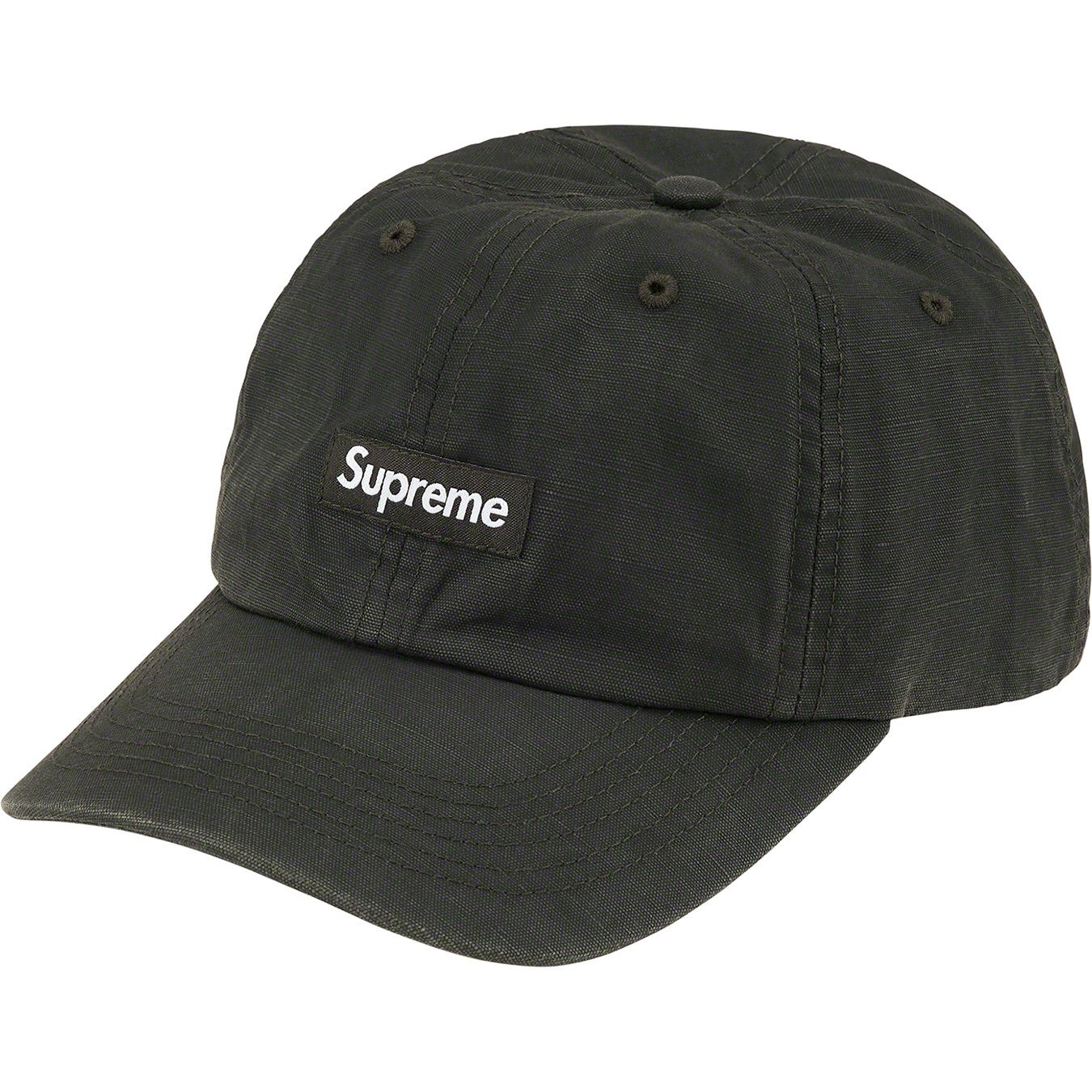 Small Box Coated Linen 6-Panel