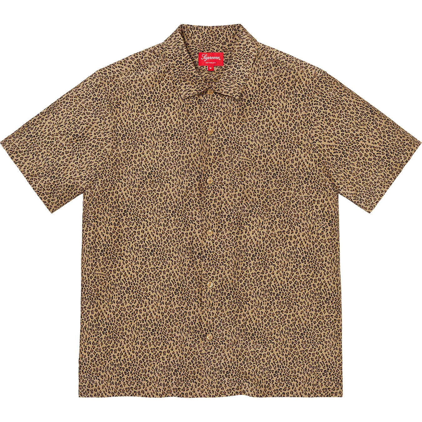 Leopard Silk S/S Shirt