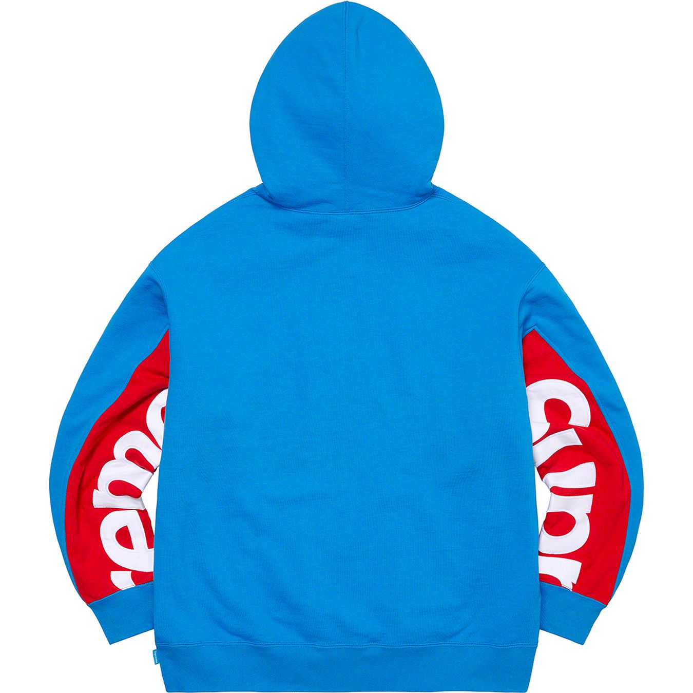 Cropped Panels Hooded Sweatshirt