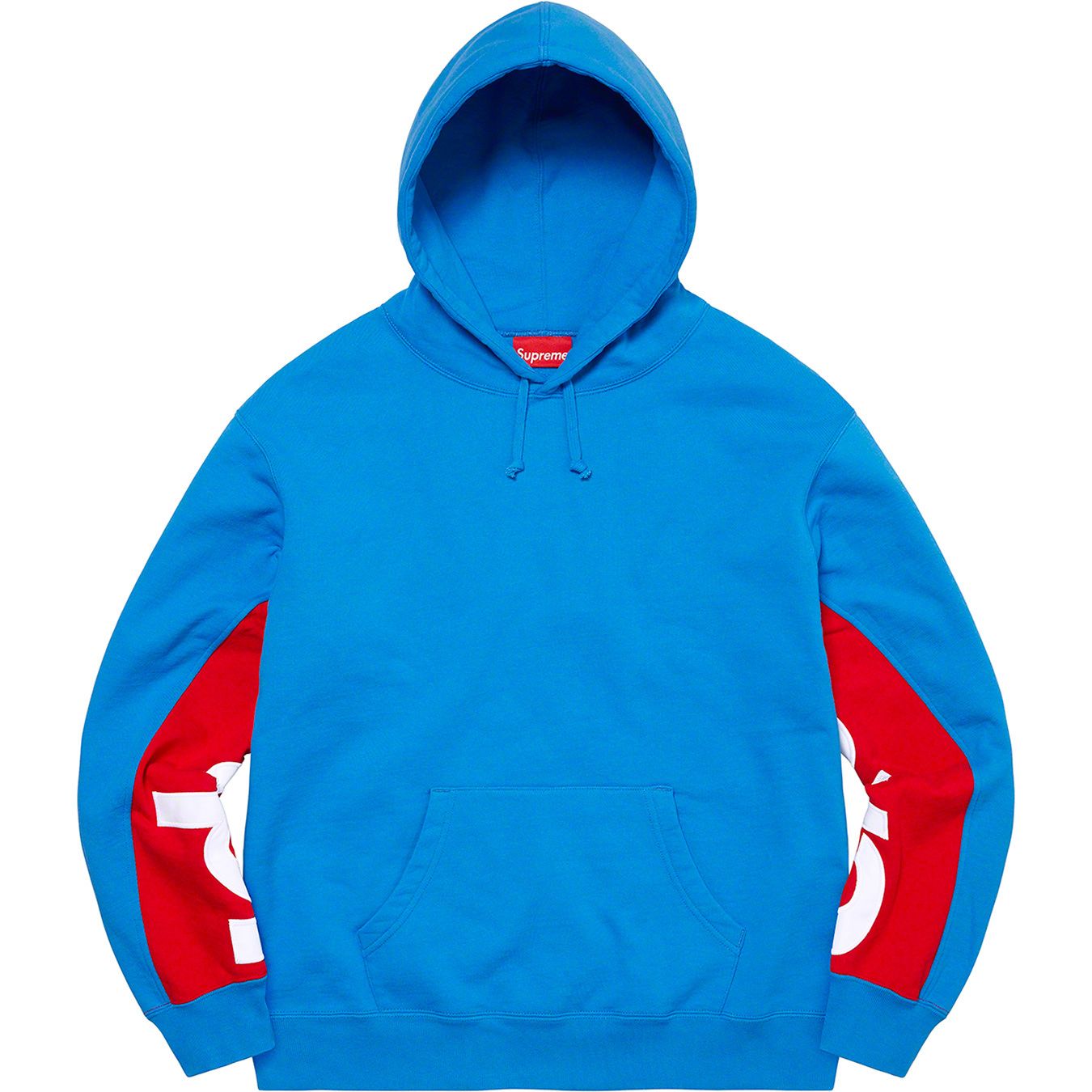 Cropped Panels Hooded Sweatshirt