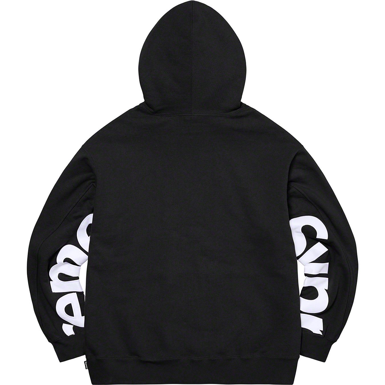 Cropped Panels Hooded Sweatshirt