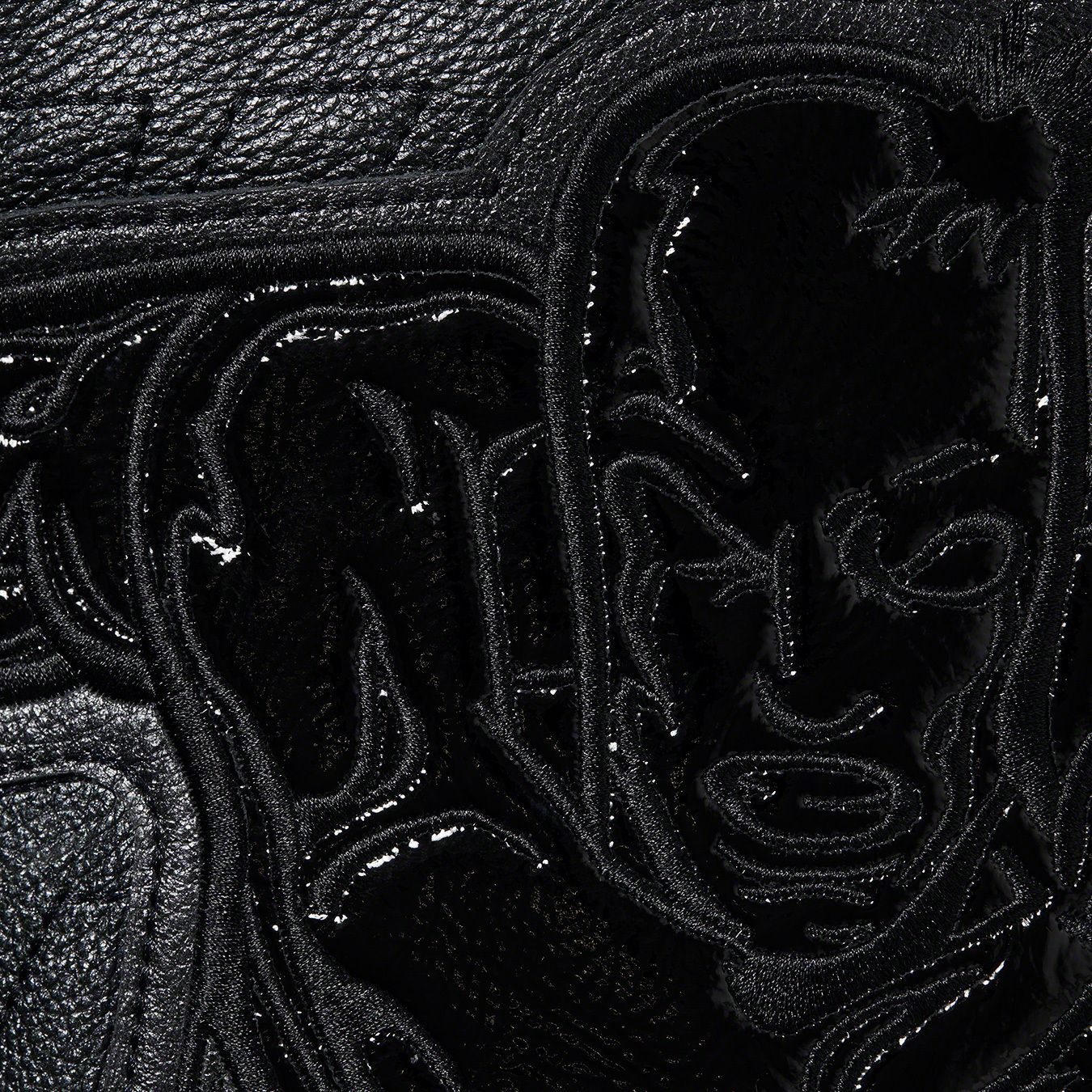 Silver Surfer Leather Varsity Jacket
