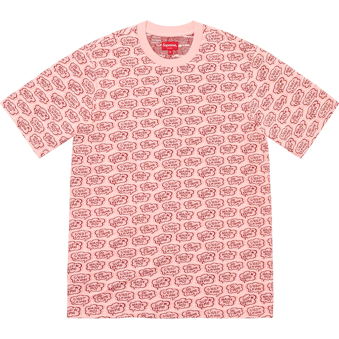 Word Bubble Jacquard S/S Top