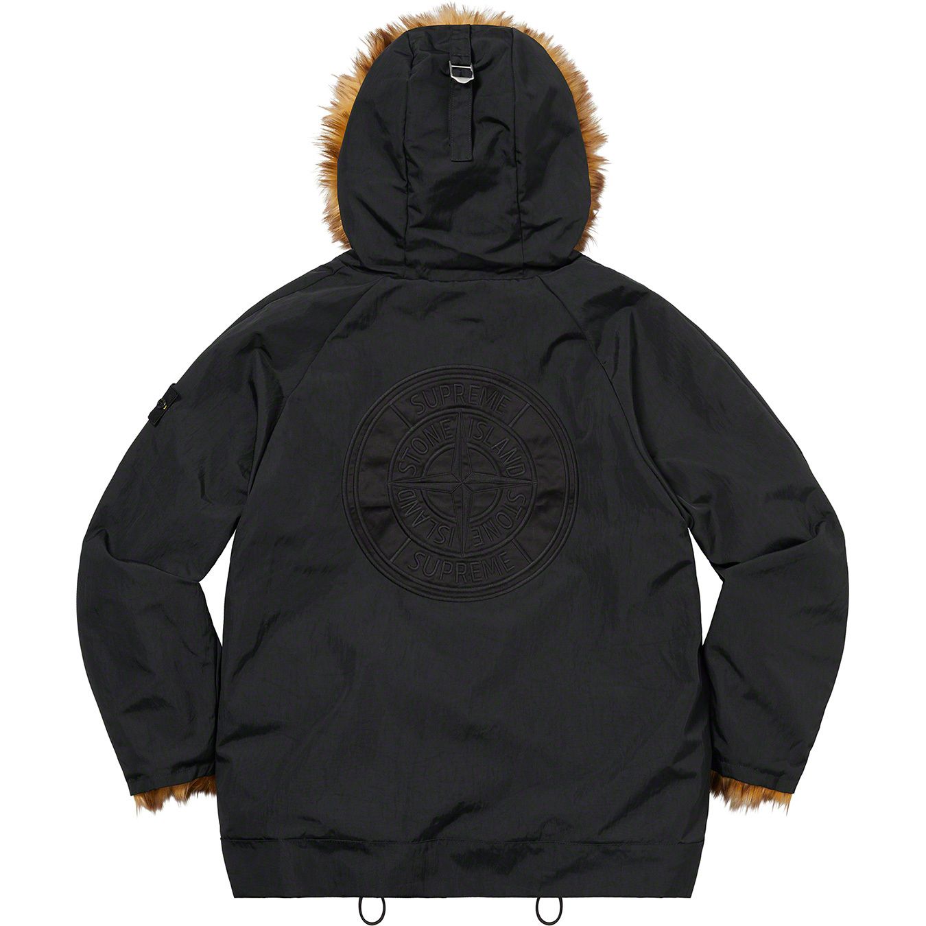 Supreme®/Stone Island® Formula Steel Reversible Faux Fur Parka