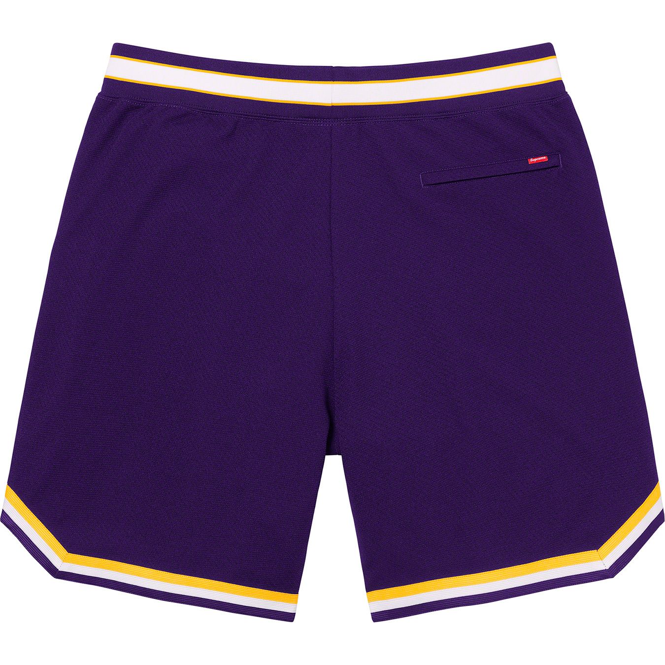 Faux Croc Basketball Short