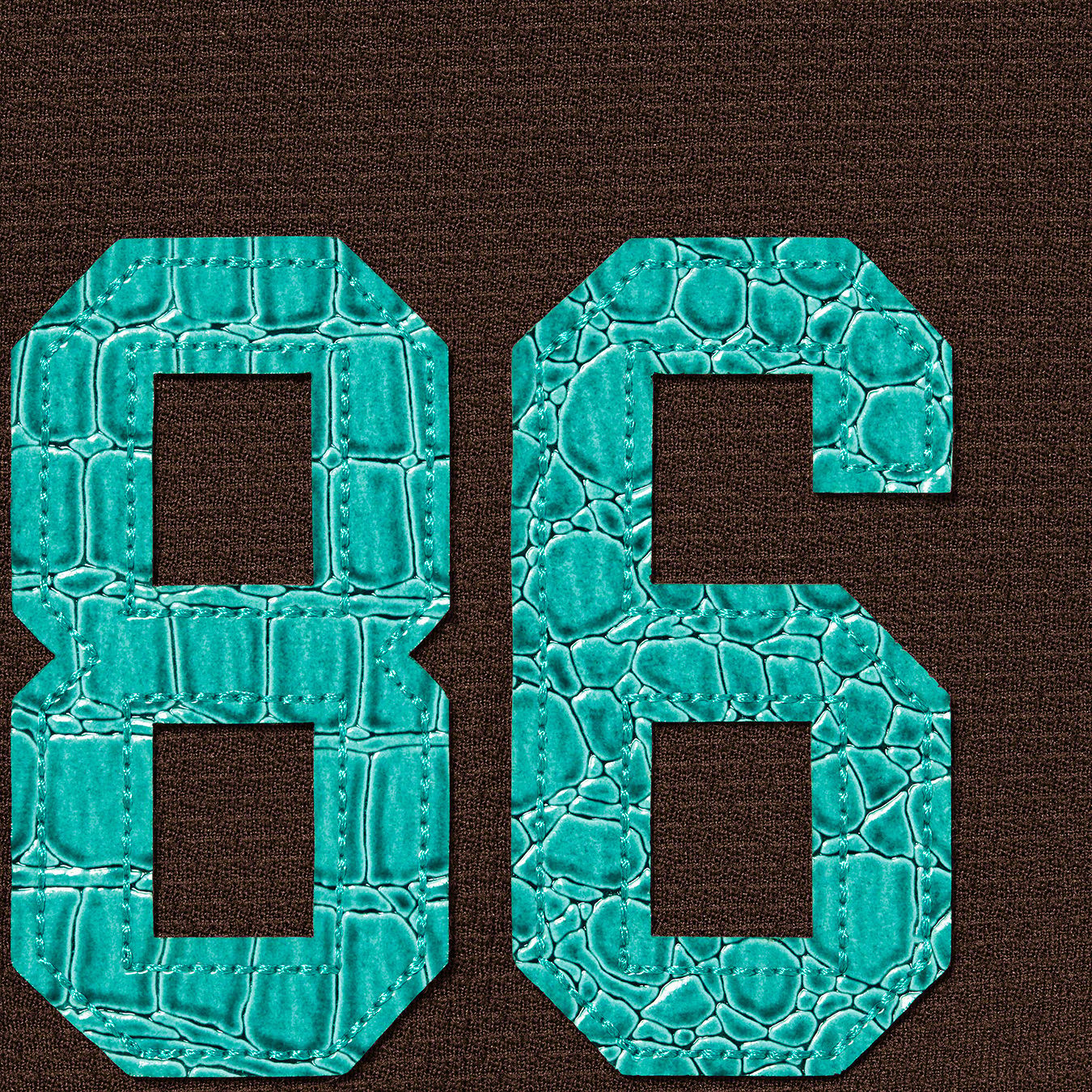Faux Croc Basketball Short