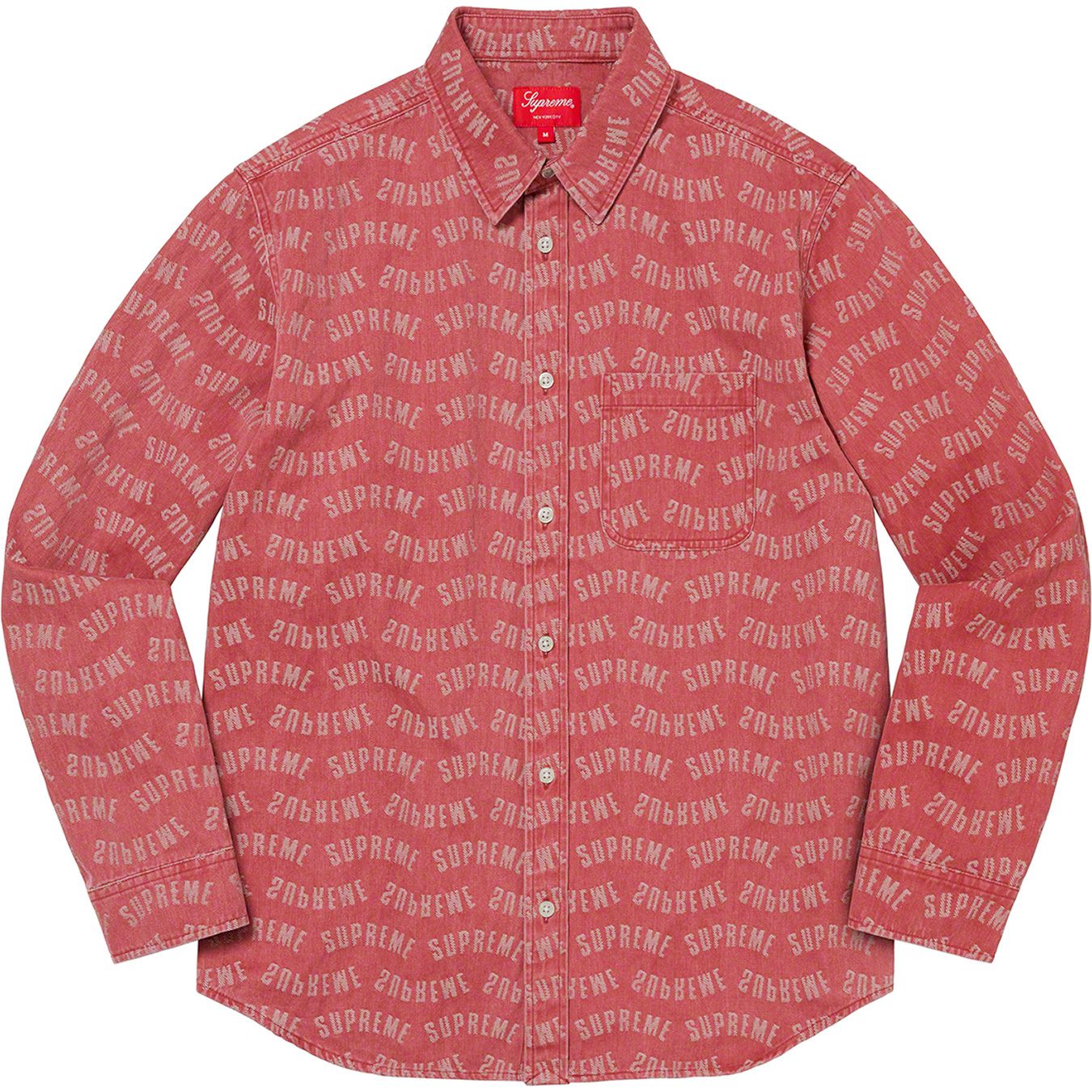 Arc Jacquard Denim Shirt
