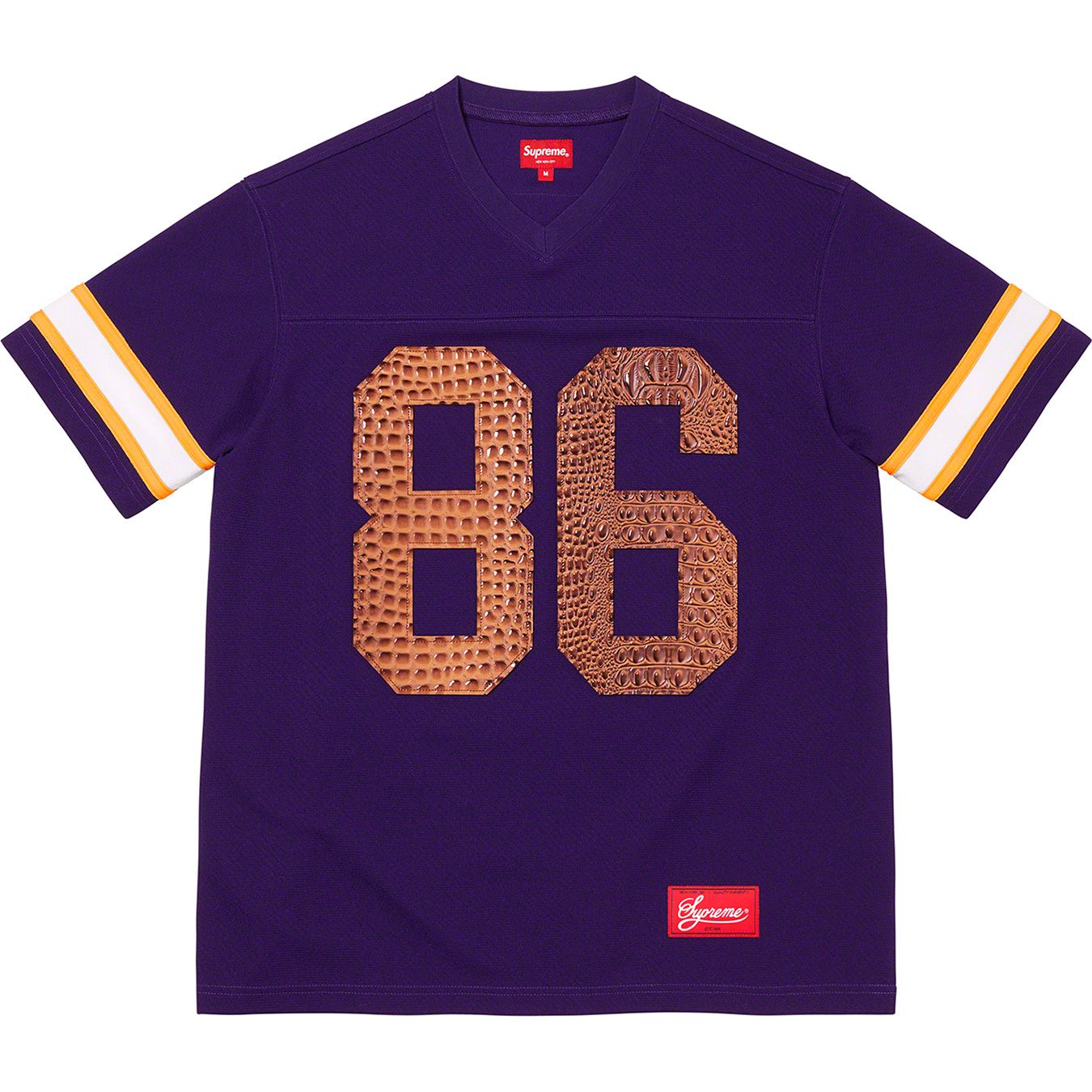 Faux Croc Football Jersey