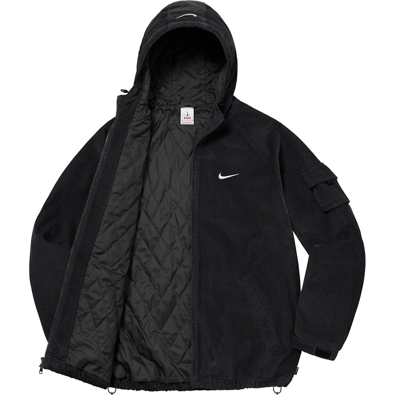 Supreme®/Nike® Arc Corduroy Hooded Jacket